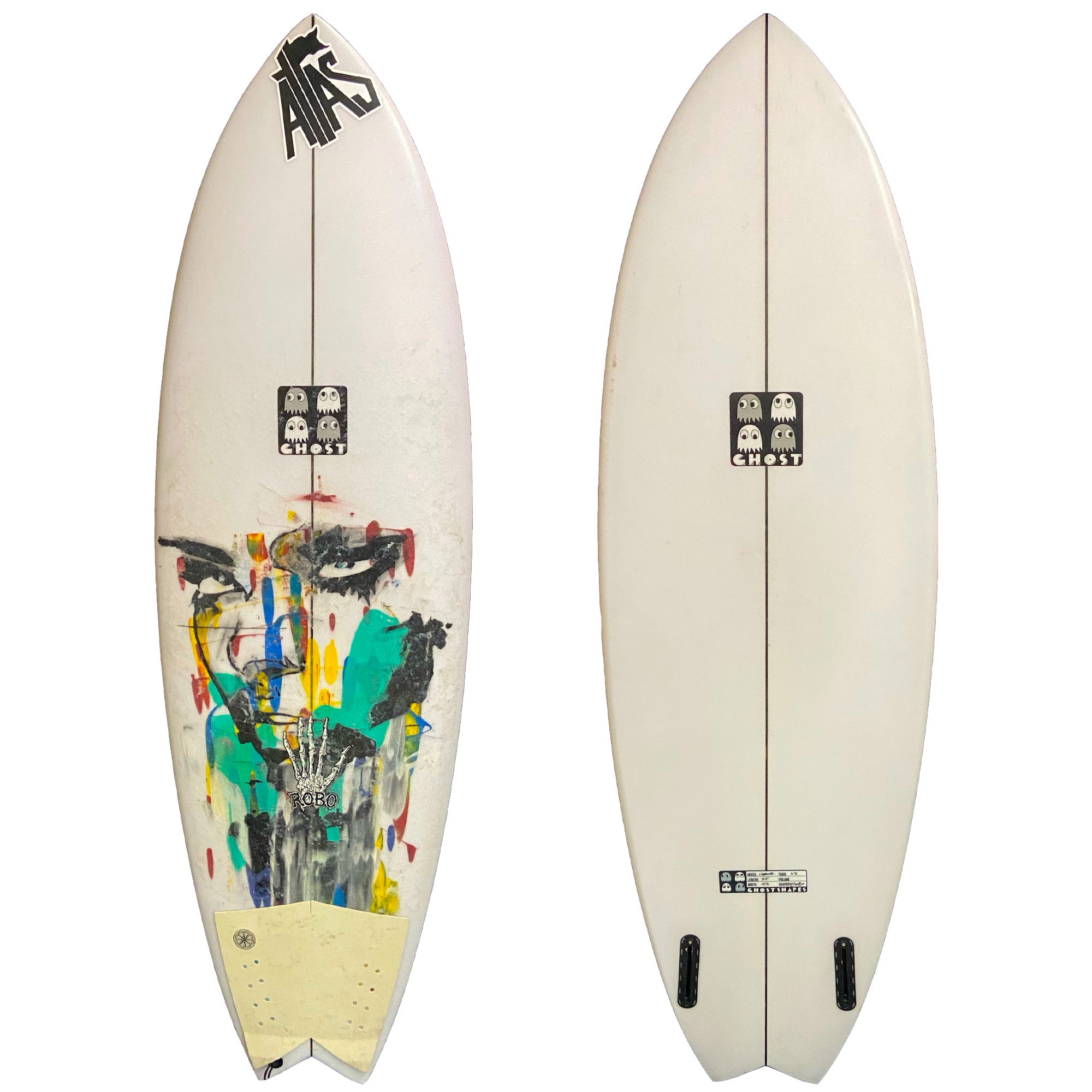 Ghost Shapes 5'5 Consignment Surfboard