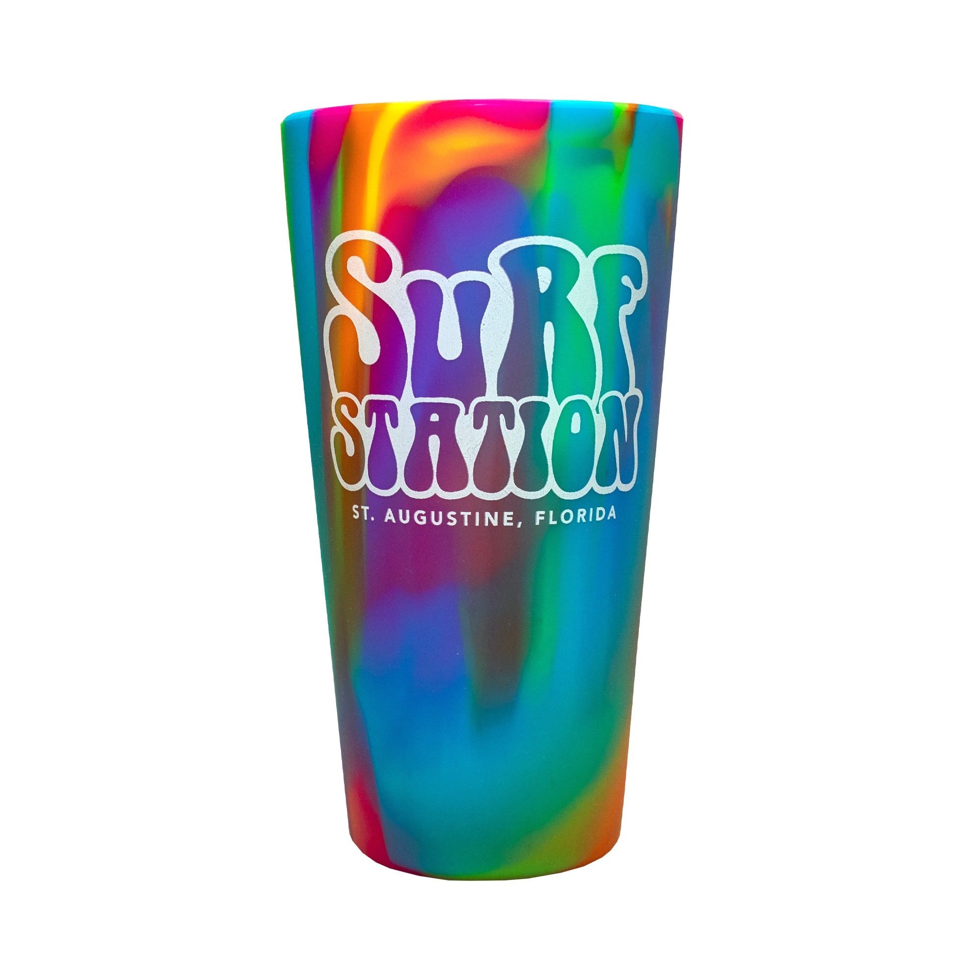 Surf Station SiliPint Groovy 22oz Silicone Cup