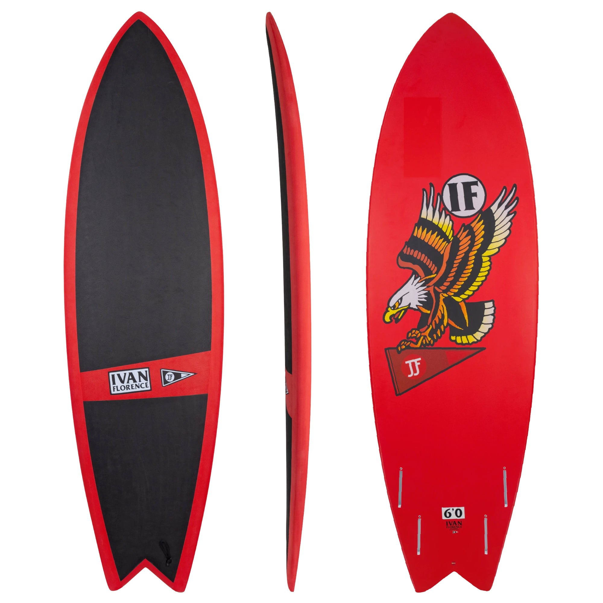 JJF by Pyzel Ivan Florence Pro Fish Soft Surfboard