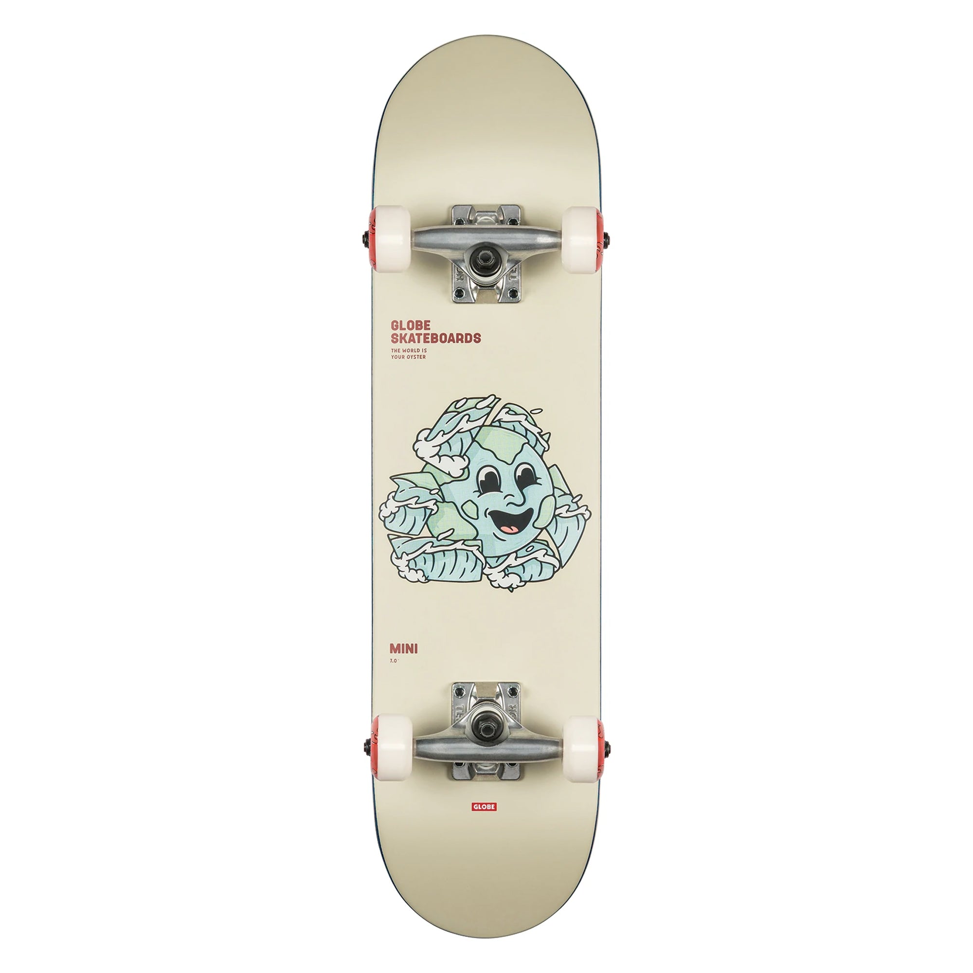 Globe Kids Environmentalist Mini 7.0" Complete Skateboard