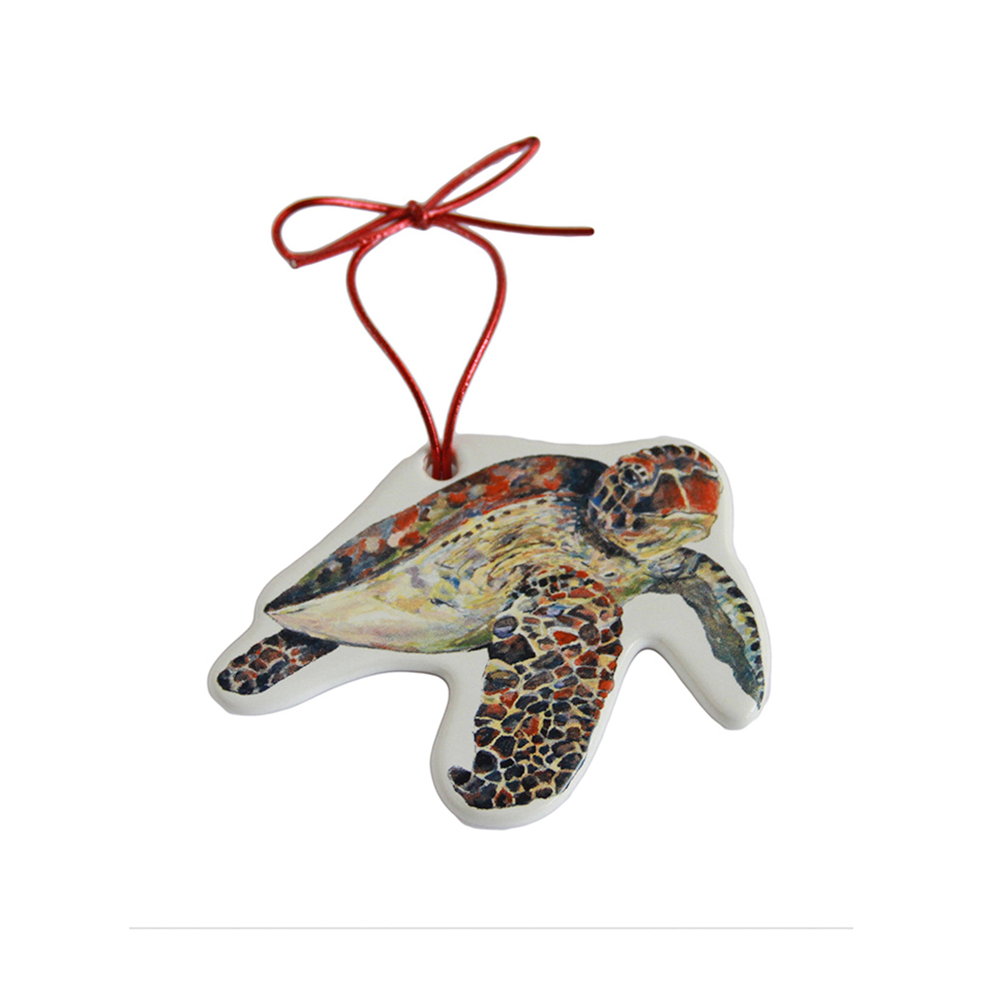 Kim Rody Creations Undercover Turtle Ornament