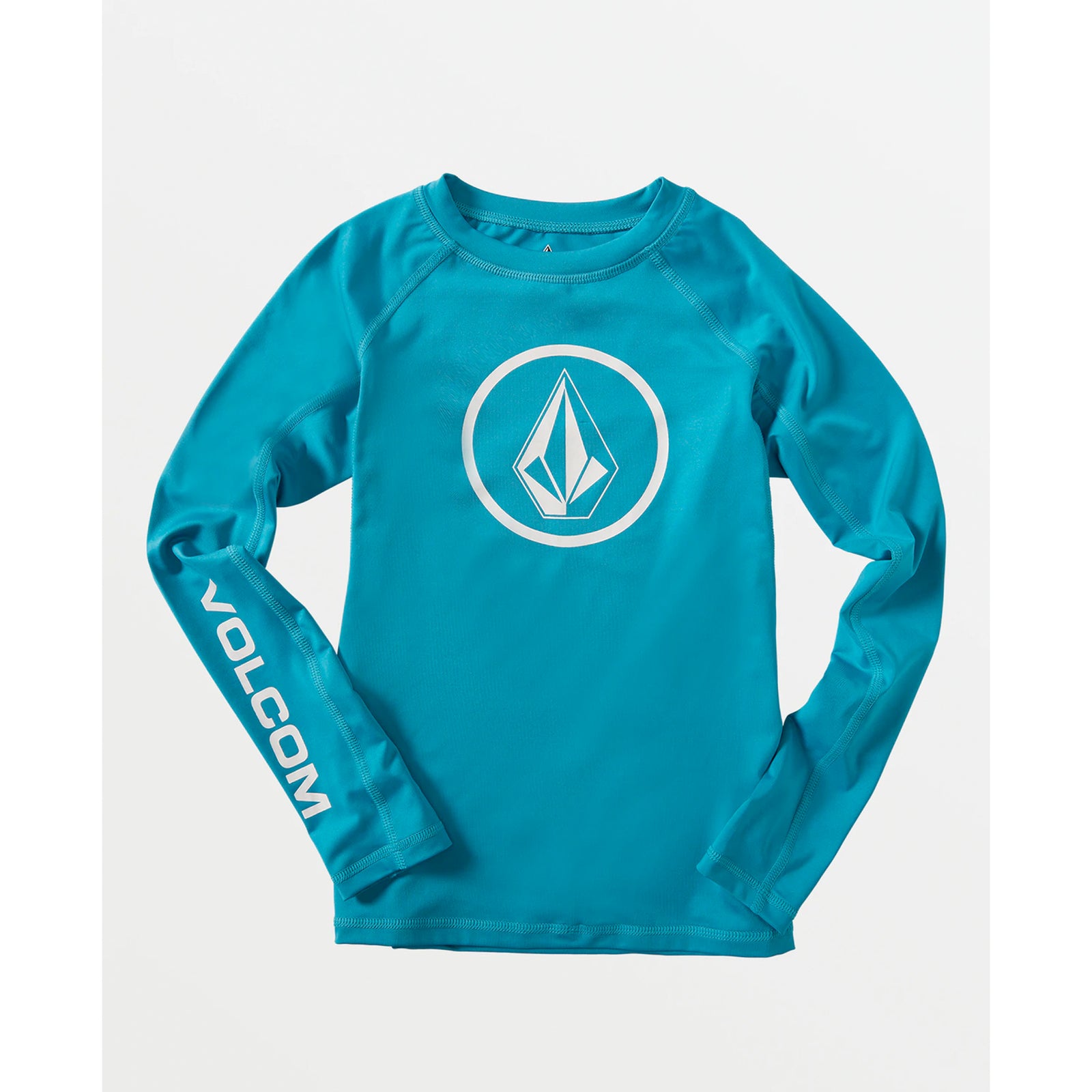 Volcom Lido Solid Youth Boy's L/S UPF 50 Rashguard