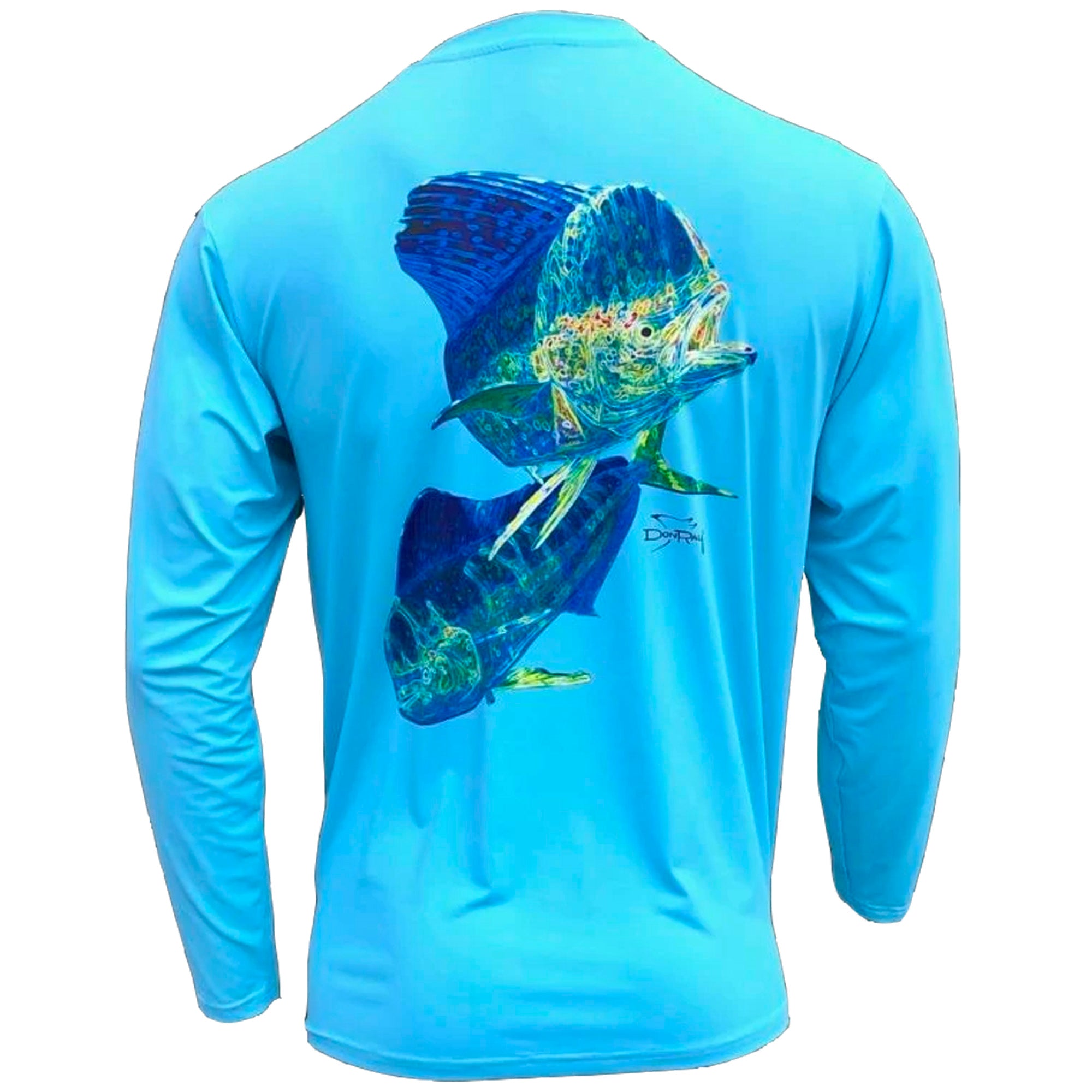Men's Performance Shirt - Electrified Mahi, Blue / L