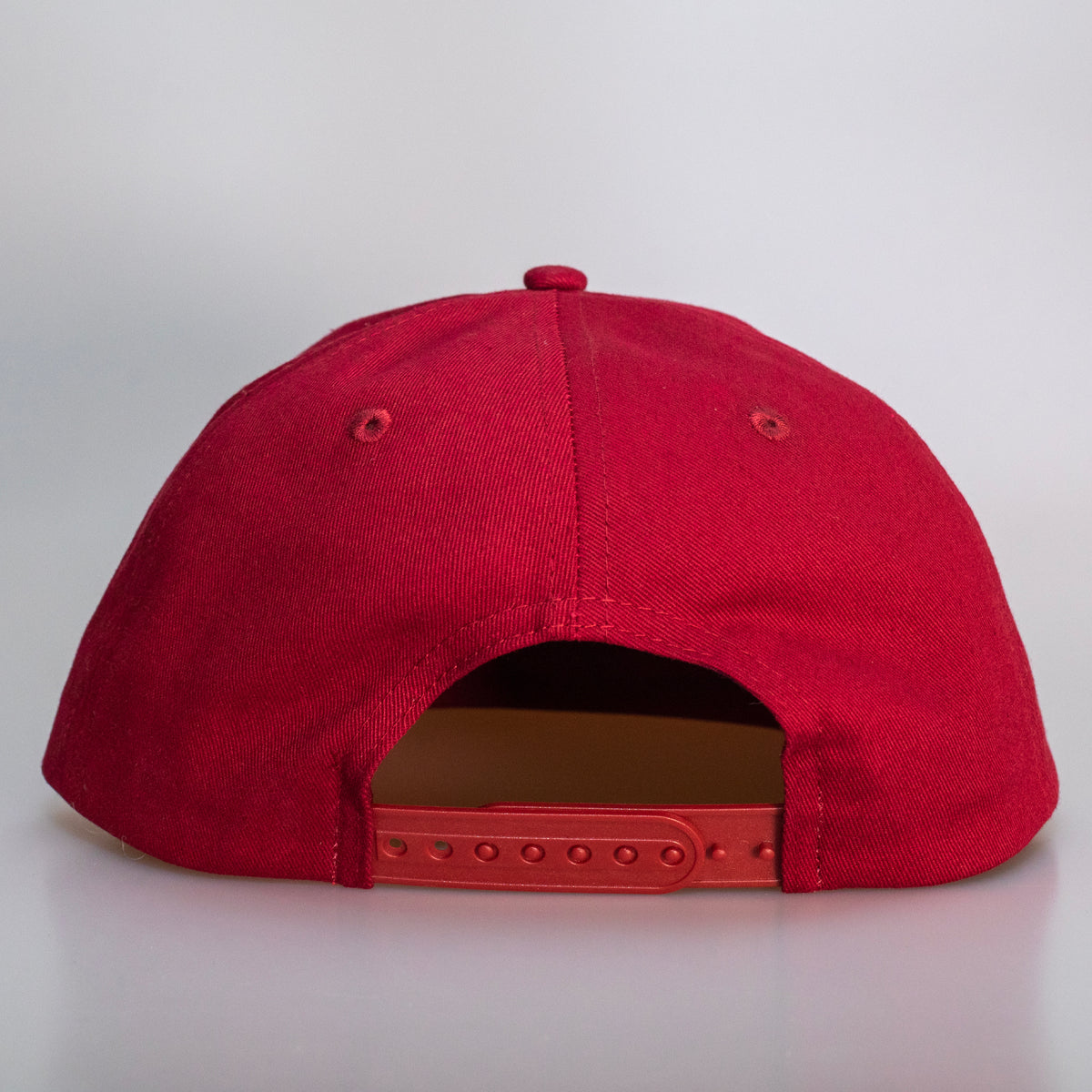 Surf Station Mechanic Patch Men's Snapback Hat - Maroon