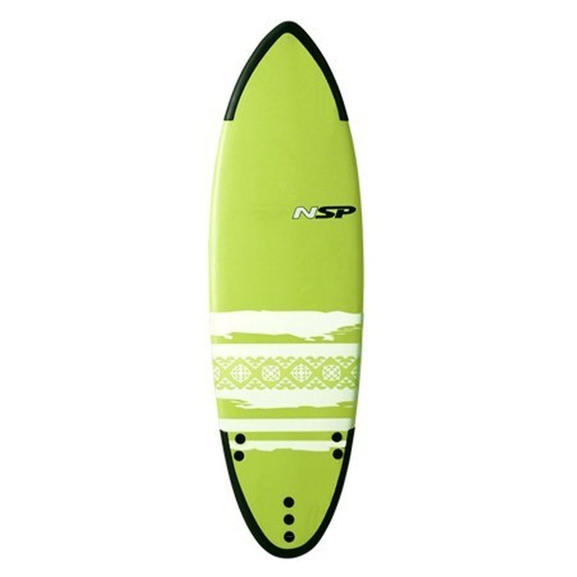 NSP Hybrid 5'6 Soft Surfboard - Green
