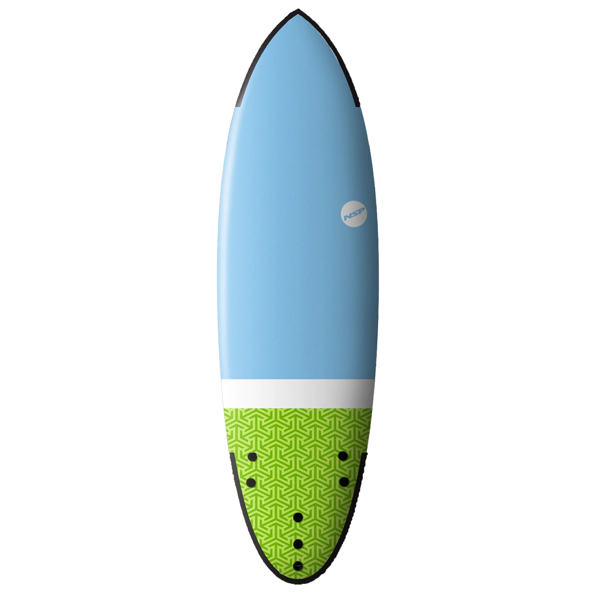 NSP Hybrid 5'9 Soft Surfboard - Blue - Surf Station Store