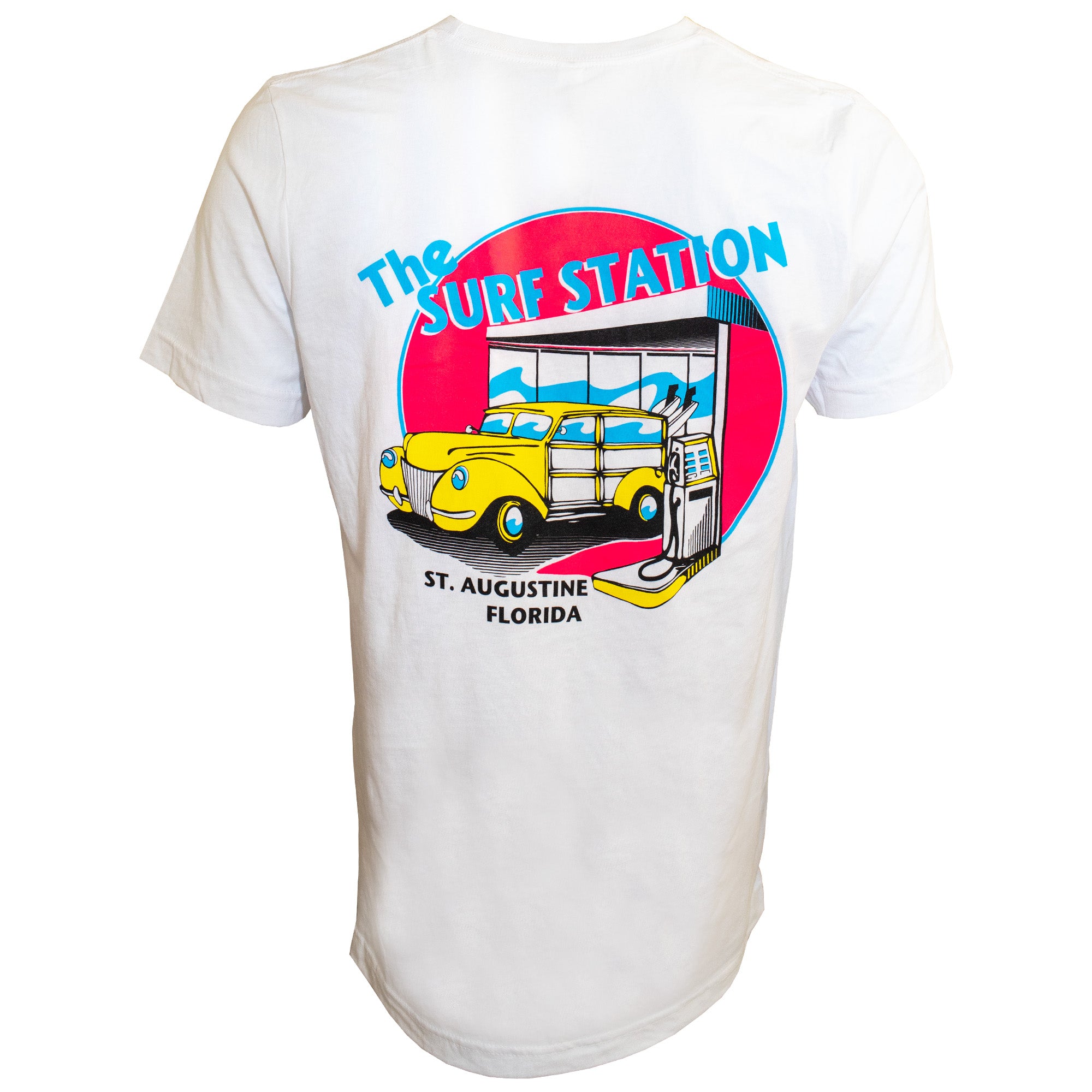 Surf Station Neon Woody Men's S/S T-Shirt