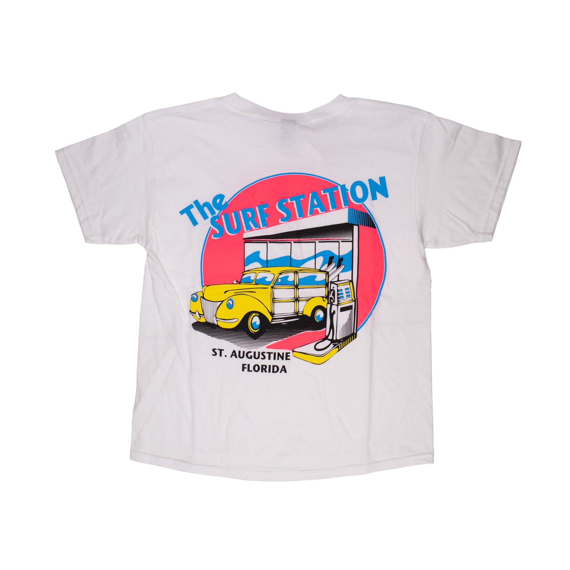 Surf Station Neon Woody Youth Boy's S/S T-Shirt