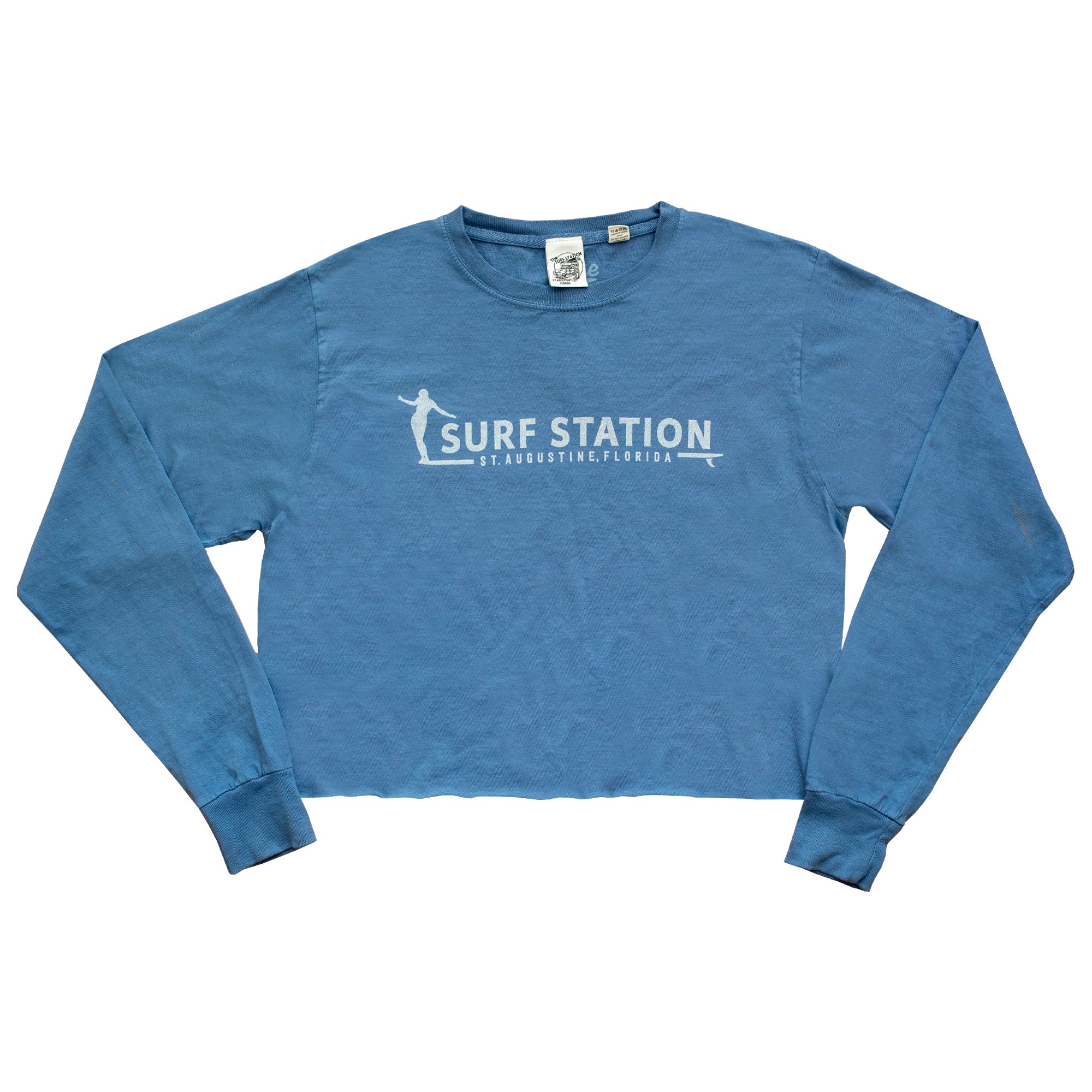 Surf Station Noserider Women's Cropped L/S T-Shirt