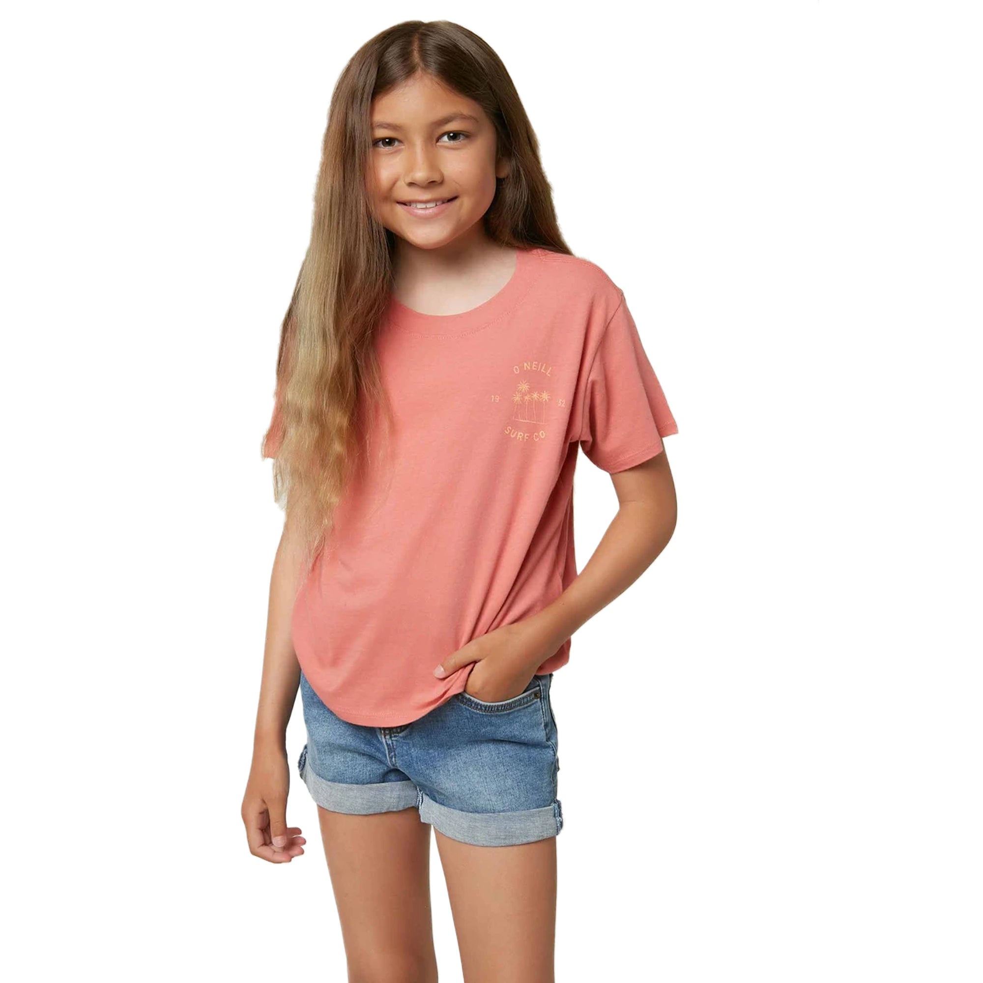 O'Neill Throwback Youth Girl's S/S T-Shirt