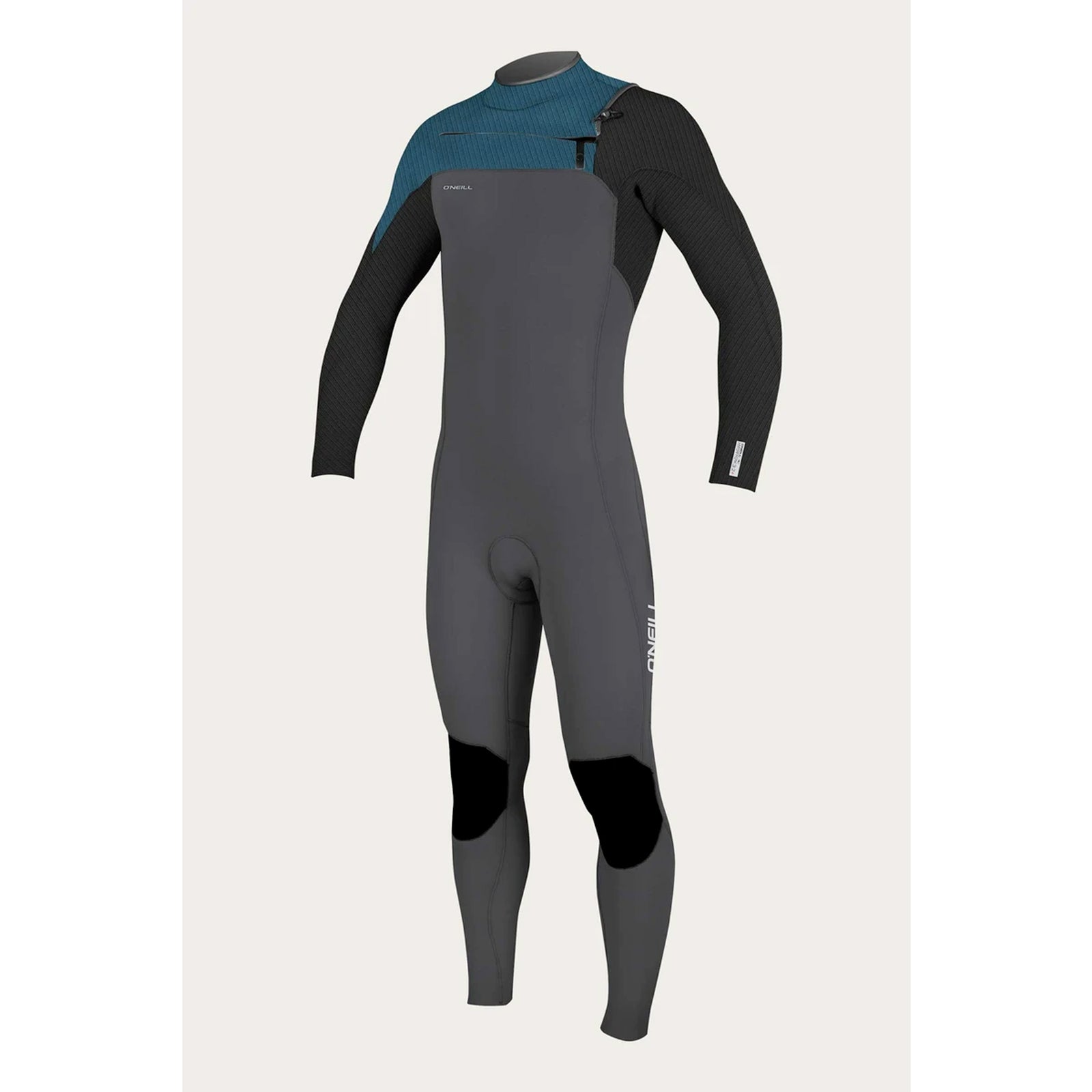 O'Neill Hyperfreak TB3 3/2mm Youth Chest Zip Wetsuit - Gunmetal