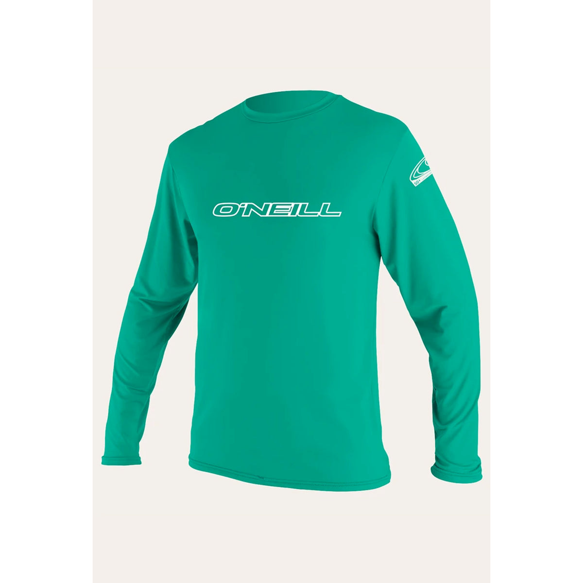 O'Neill Basic Skins L/S Youth Boy's Loose Fit Rashguard - Seaglass