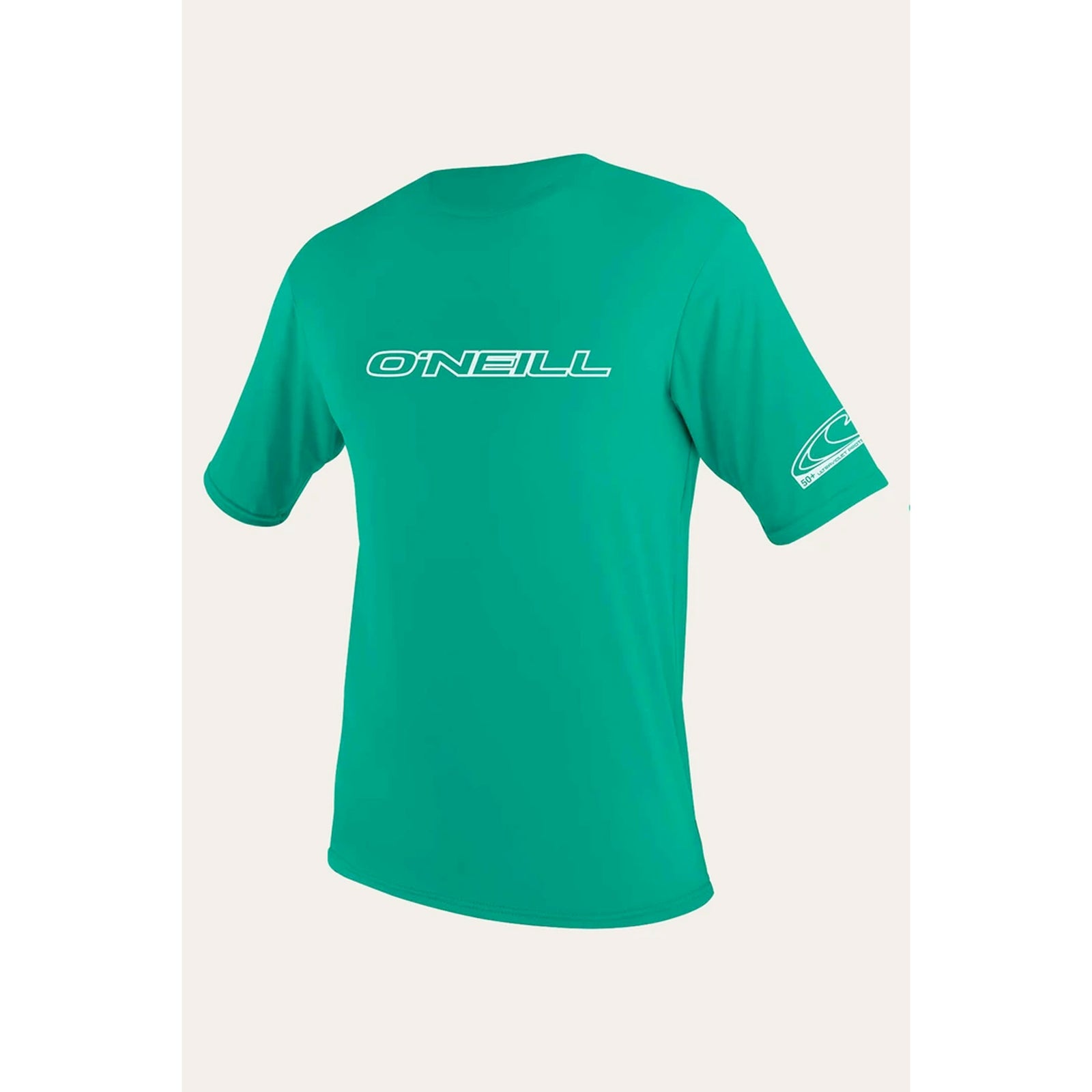 O'Neill Basic Skins S/S Youth Boy's Loose Fit Rashguard - Seaglass