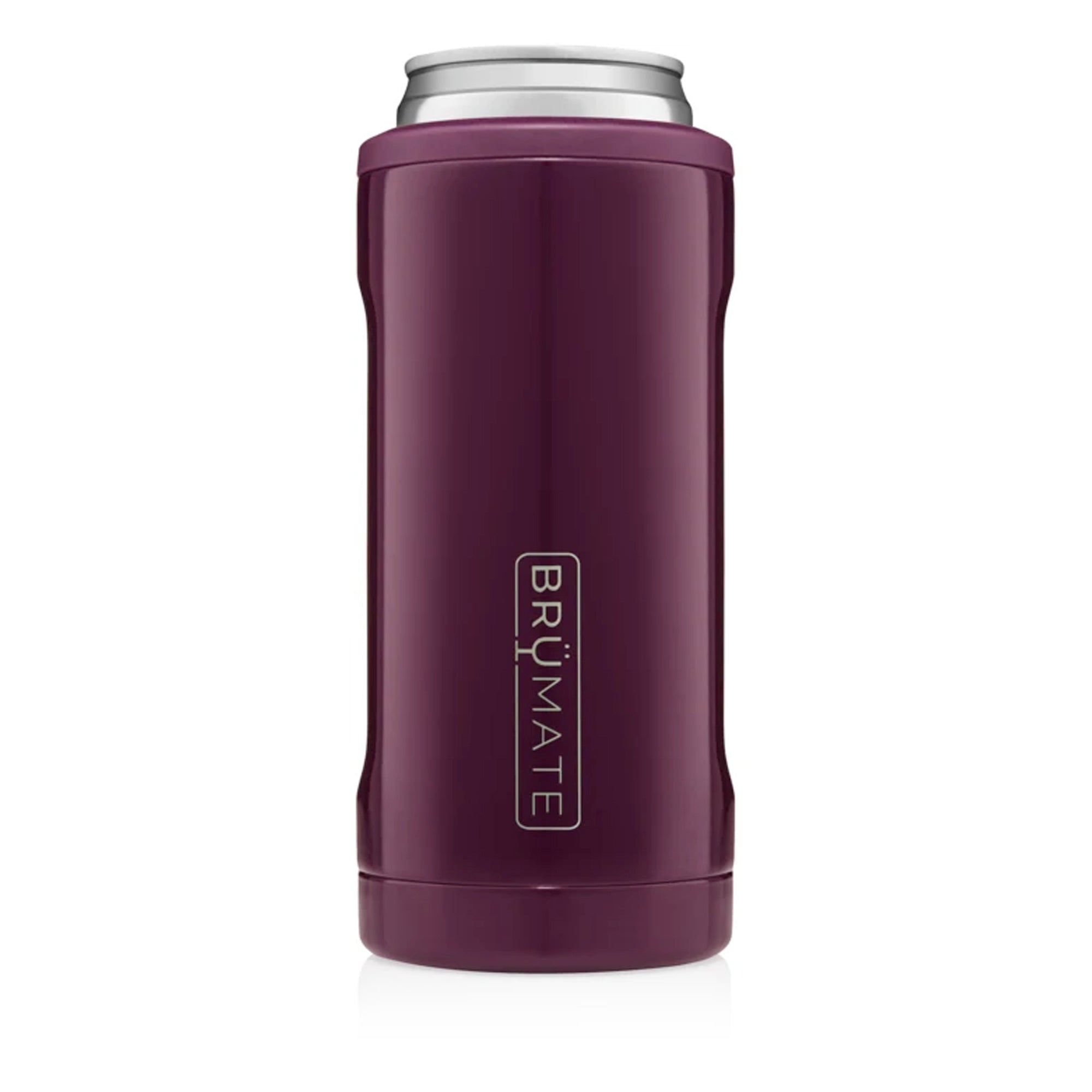 BrüMate Hopsulator Slim - Enfriador de latas aislado, para latas delgadas  de 12 onzas, soporte para bebidas de acero inoxidable aislado, para