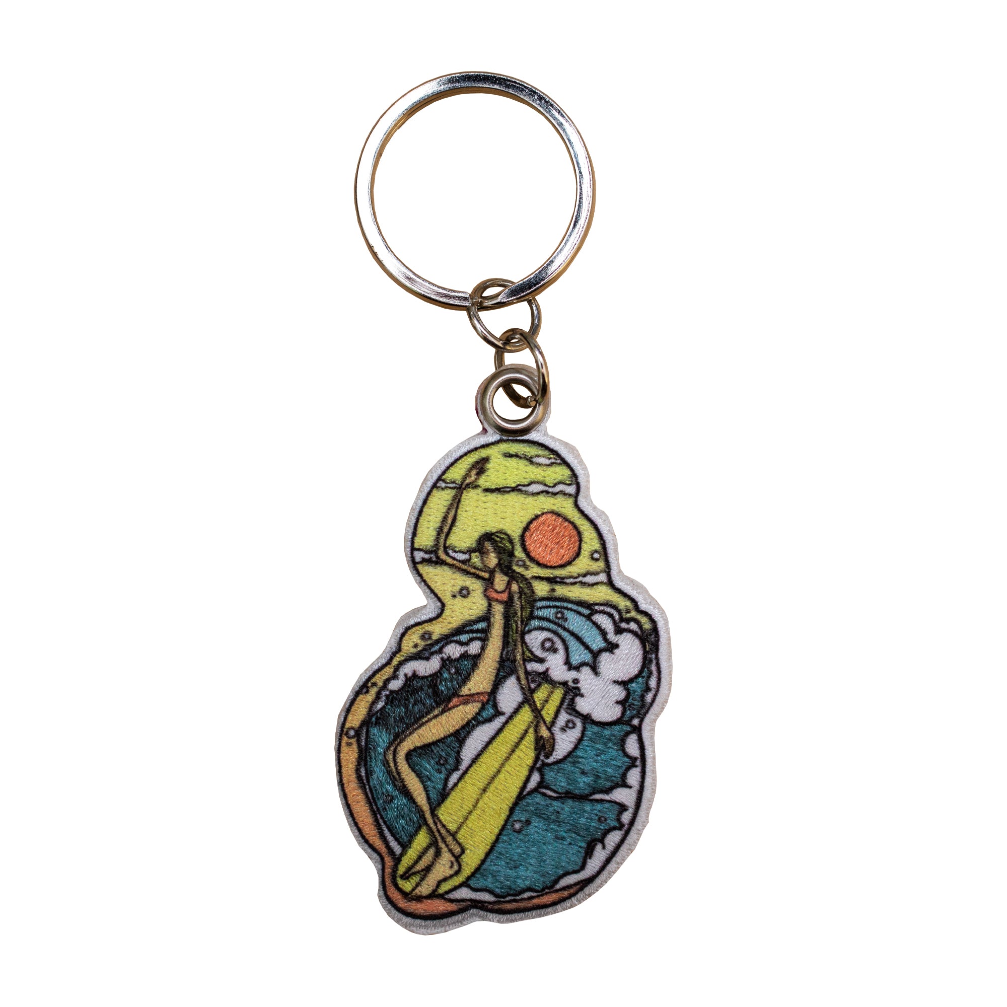 Summer Patch Key Chain