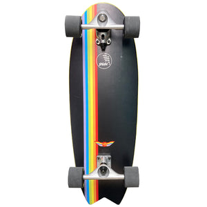 Slide x Hot Buttered Flyer 31" Complete Surfskate - Pot of Gold