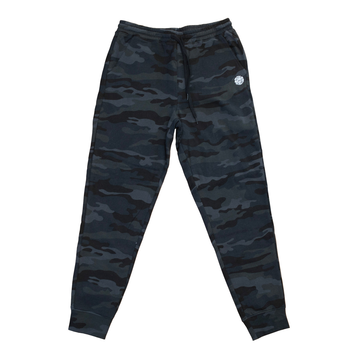 Surf Station Pre-Surf Men's Jogger Sweatpants - Black Camo