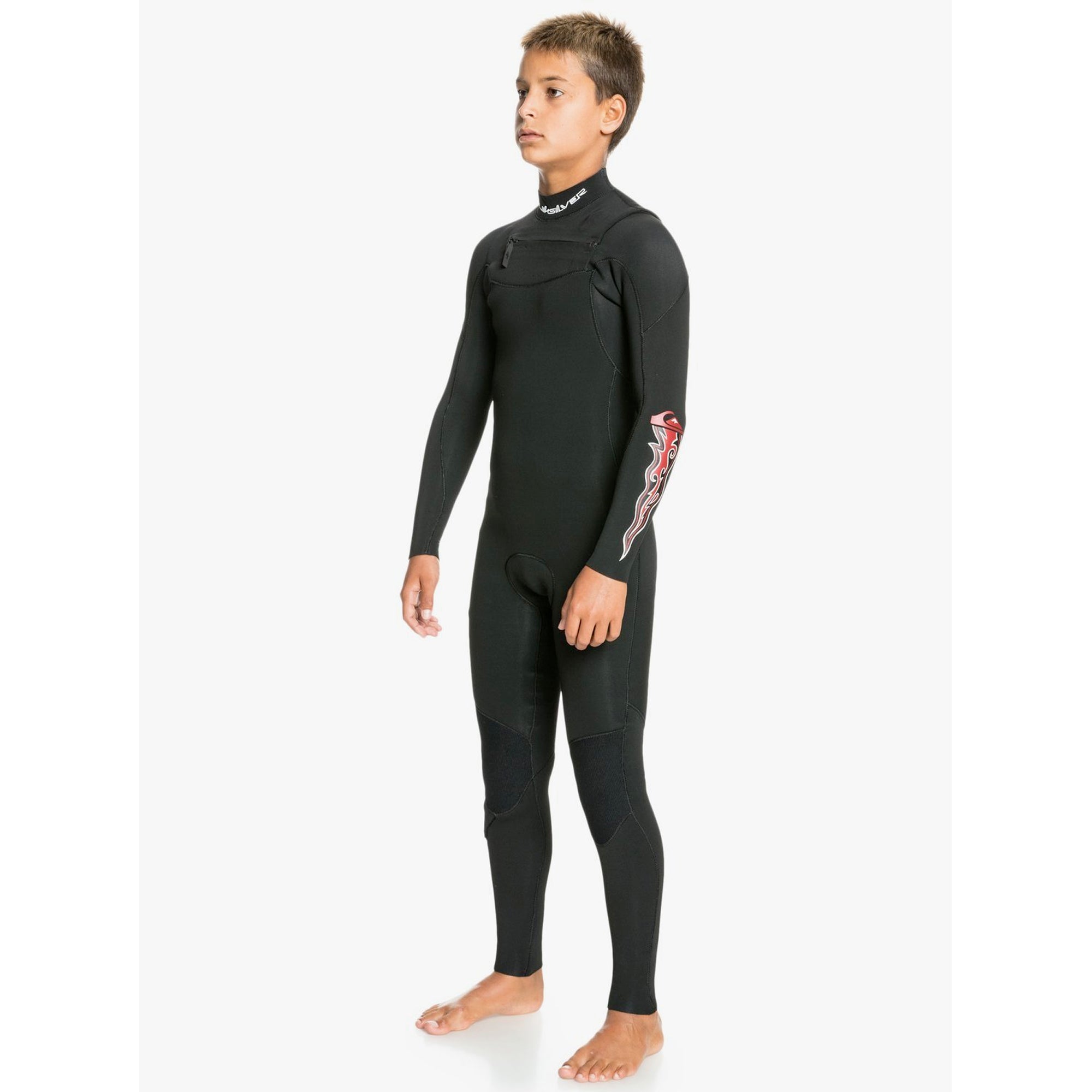 Quiksilver 3/2 Capsule Everyday Sessions Chest-Zip Youth Boy's Fullsuit Wetsuit