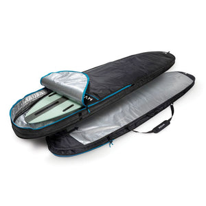 Roam Tech Double Slim Longboard Surfboard Bag - Grey/Black