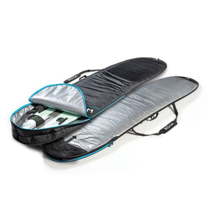 Roam Tech Plus Longboard Single Surfboard Bag - Grey/Black