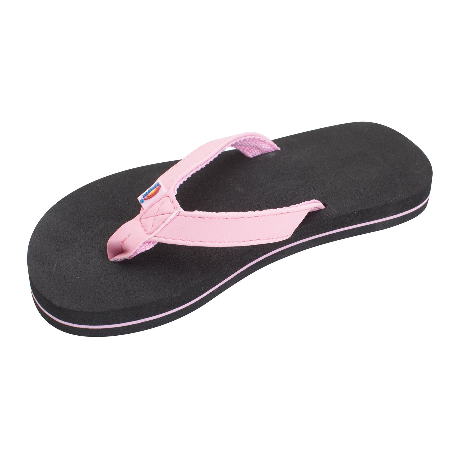 Rainbow Narrow Grombows Youth Girl's Sandals - Pink