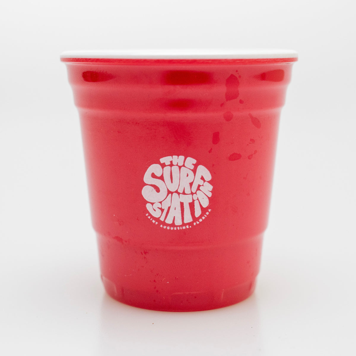 Surf Station Hippie '84 Mini Solo Shot Glass - Red