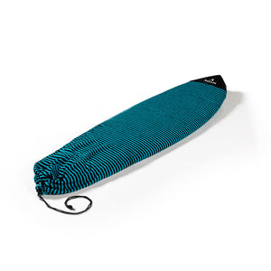 Roam Hybrid/Fish Surfboard Sock - Blue Stripe