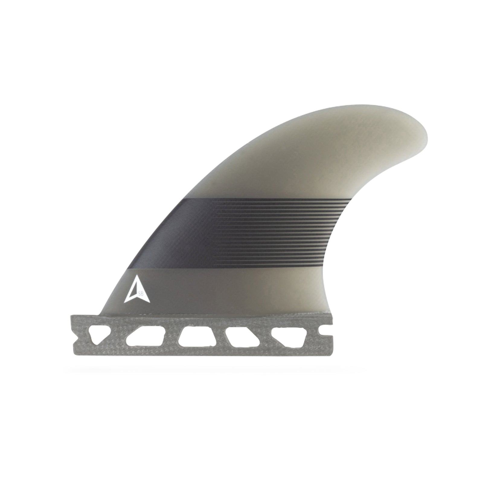 Roam Sidebite Surfboard Fins - 3.75"/Smoke