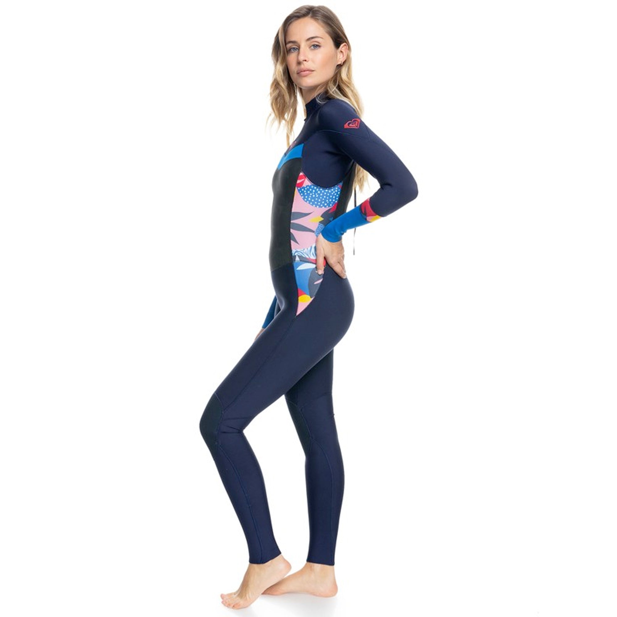 Roxy Syncro 3/2mm Women's Back-Zip Fullsuit Wetsuit