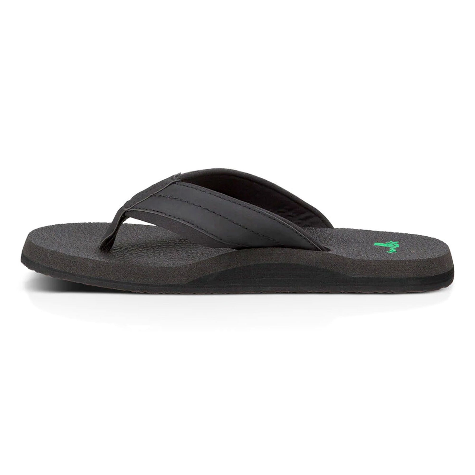 Sanuk Black Flip Flop Sandals