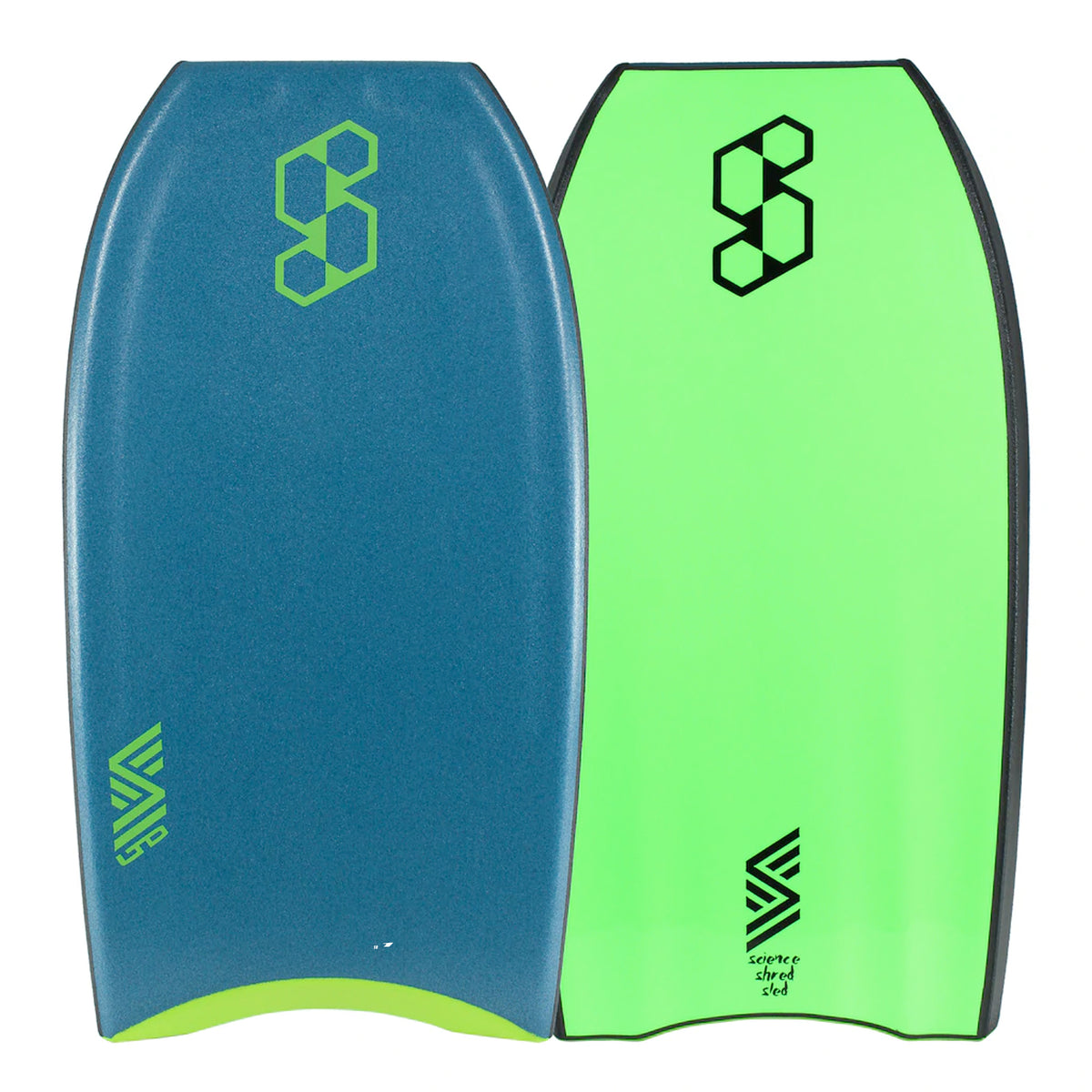 Mike Stewart Science Shred Sled Series LTD 38" Bodyboard - Green