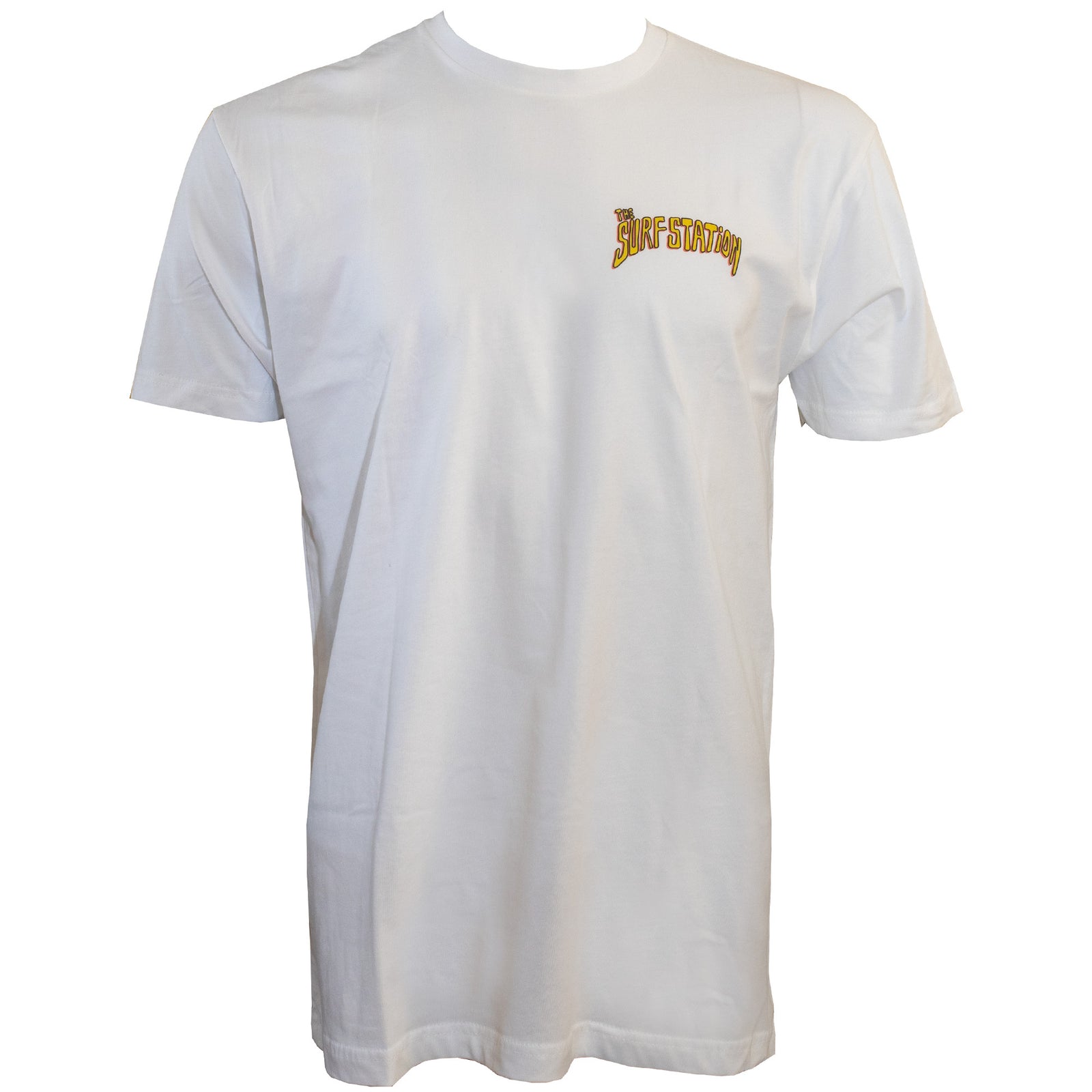 Surf Station x Edward Jiminez Skeleton Gator Men's S/S T-Shirt - White