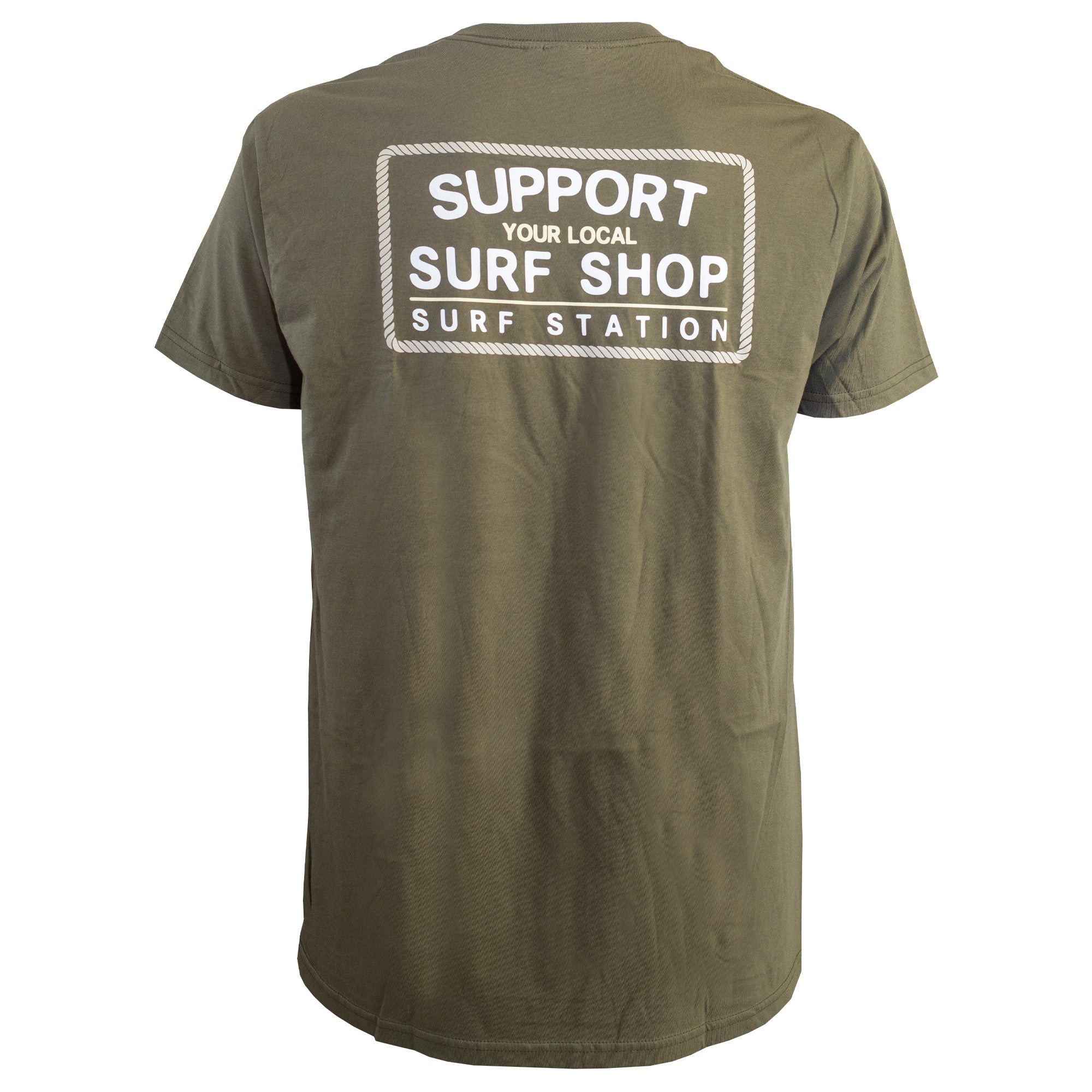 Surf Station x Dark Seas Support Local Men's S/S T-Shirt