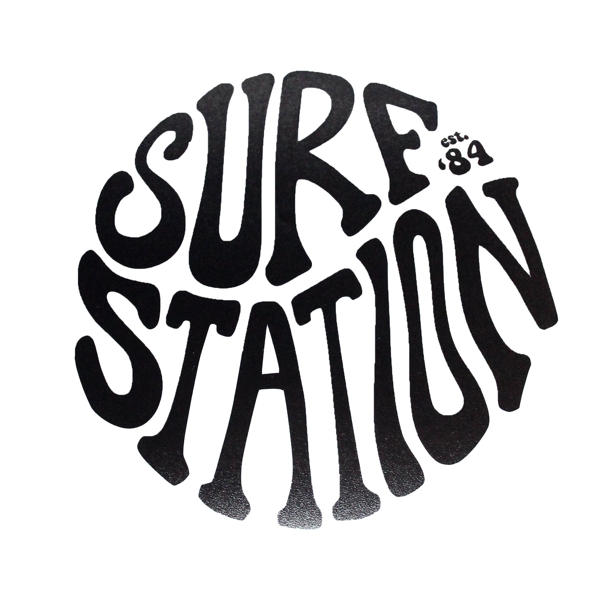 Surf Station Hippie 84 Large Sticker Decal