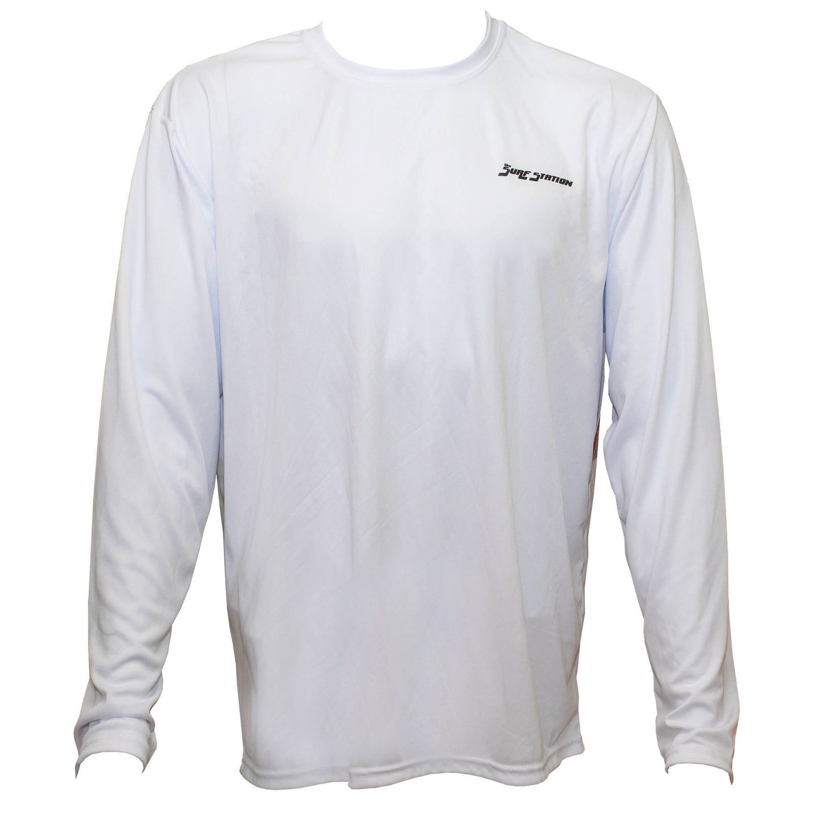 Surf Station Team Men's L/S Rashguard - White