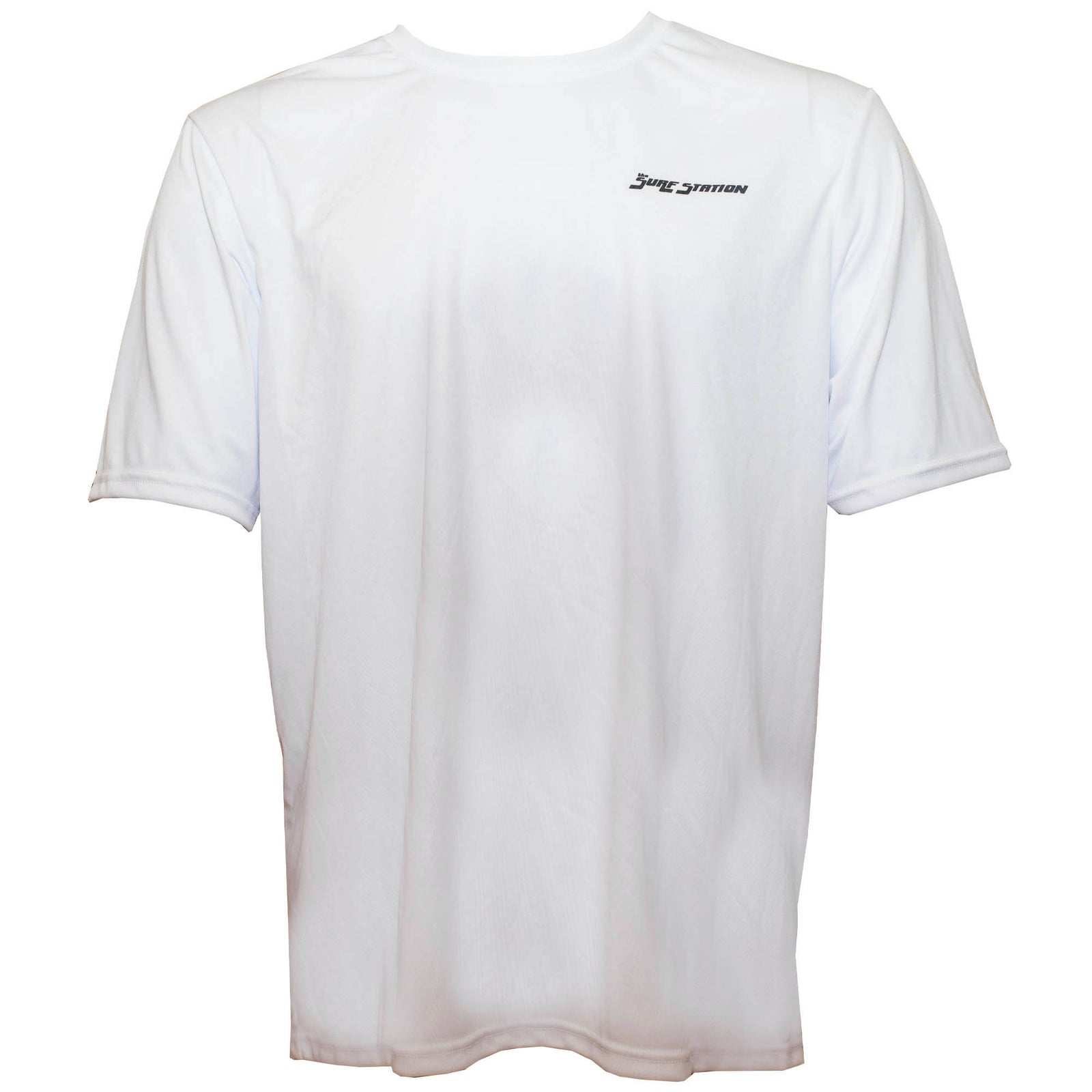 Surf Station Team Men's S/S Rashguard - White