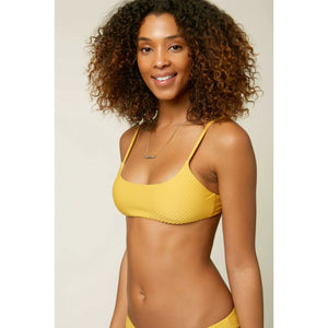O'Neill Surfside Saltwater Solids Texture Women's Bralette Bikini Top