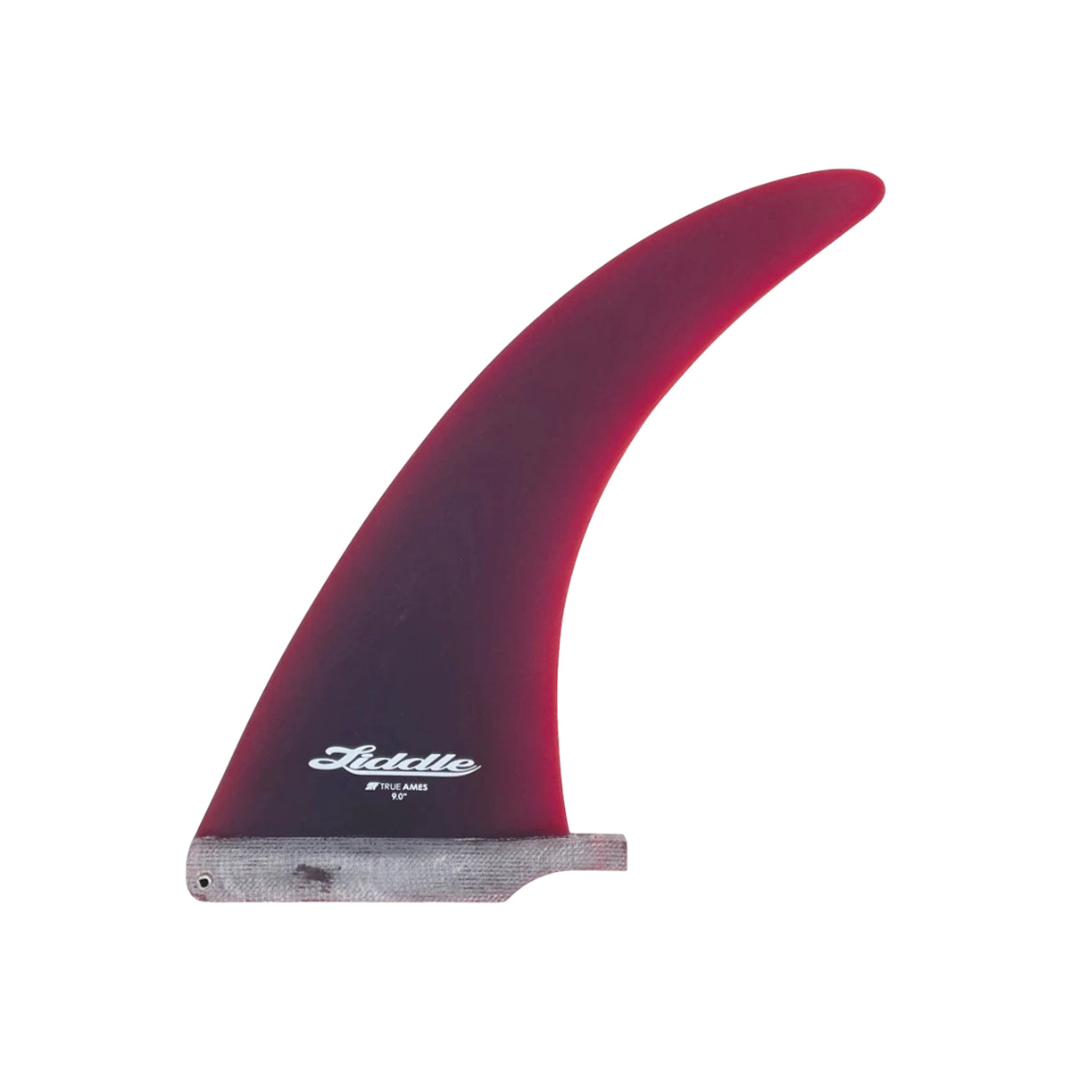 True Ames L-Flex Longboard Fin - 9"/Red