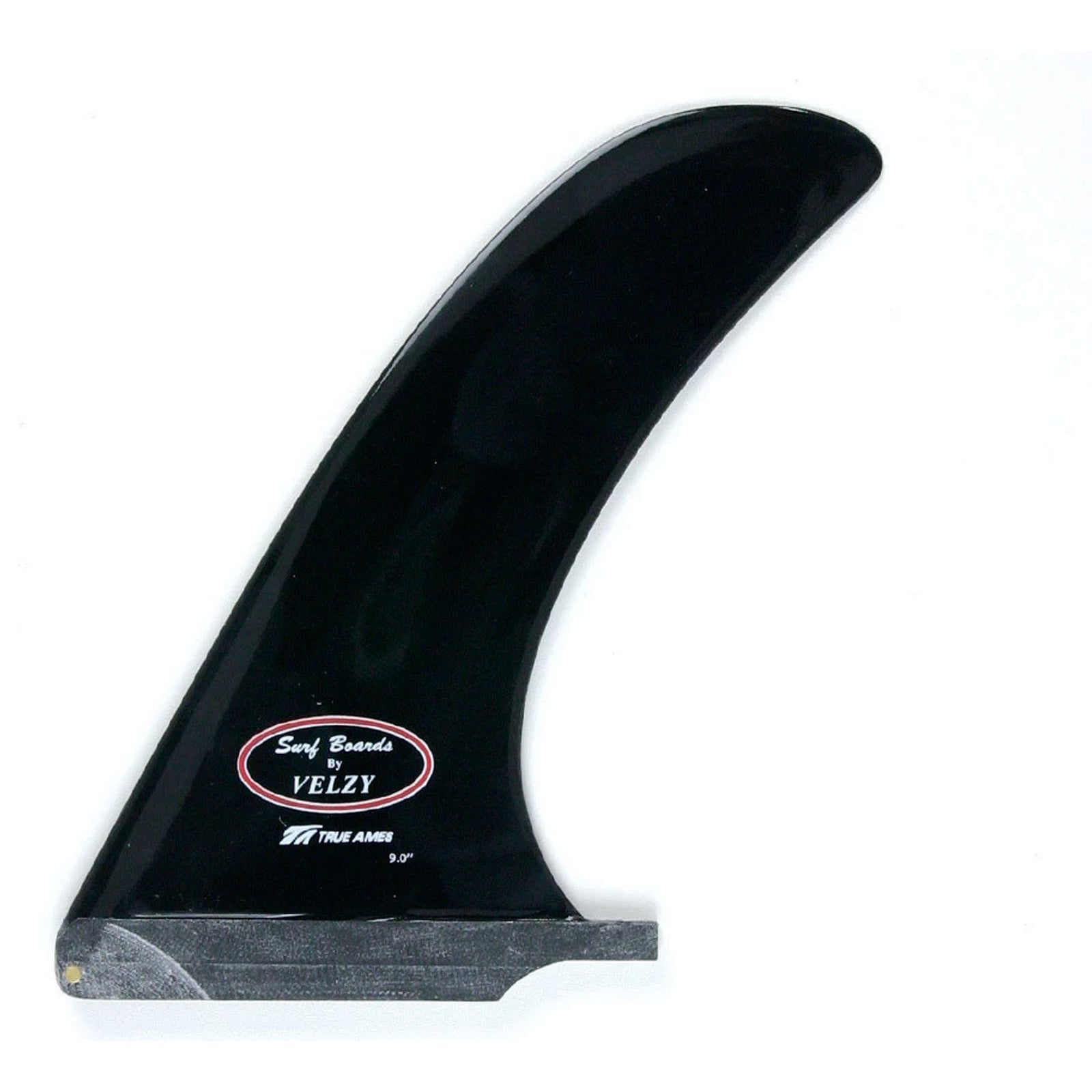 True Ames Velzy Noserider Longboard Fin - 9.5"/Black