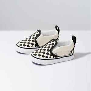 Vans Slip On V Checkerboard Toddler's Shoes