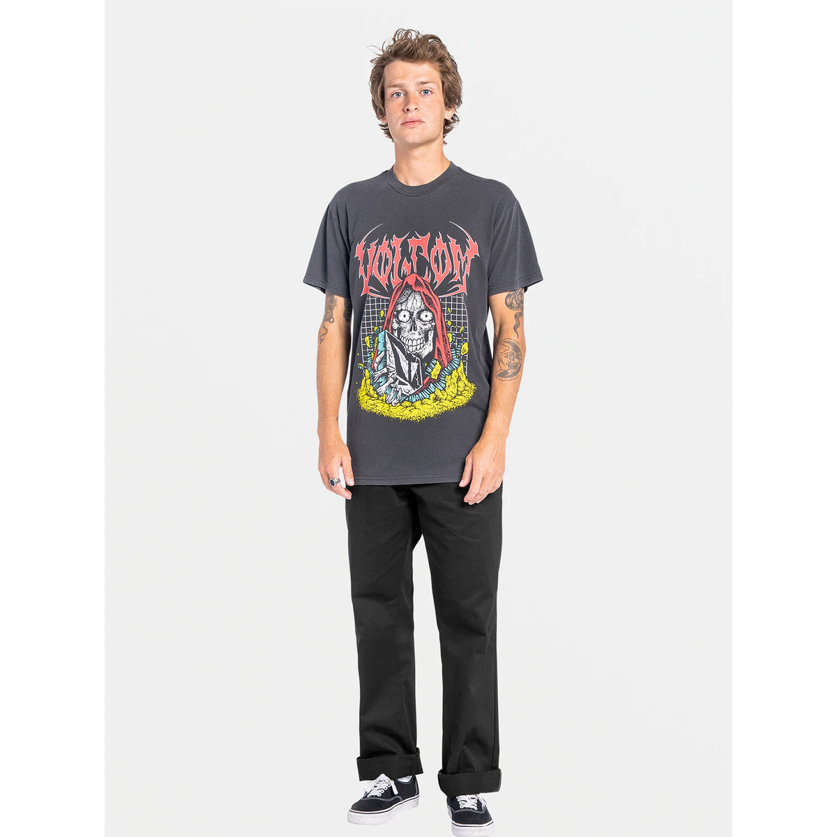 Volcom Frickin Chino Skate Men's Pants - Black
