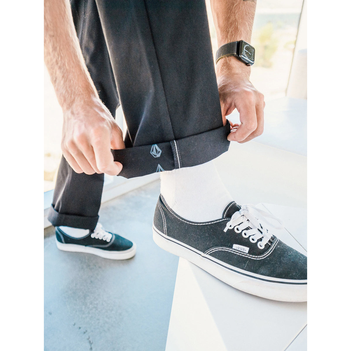 Volcom Frickin Chino Skate Men's Pants - Black