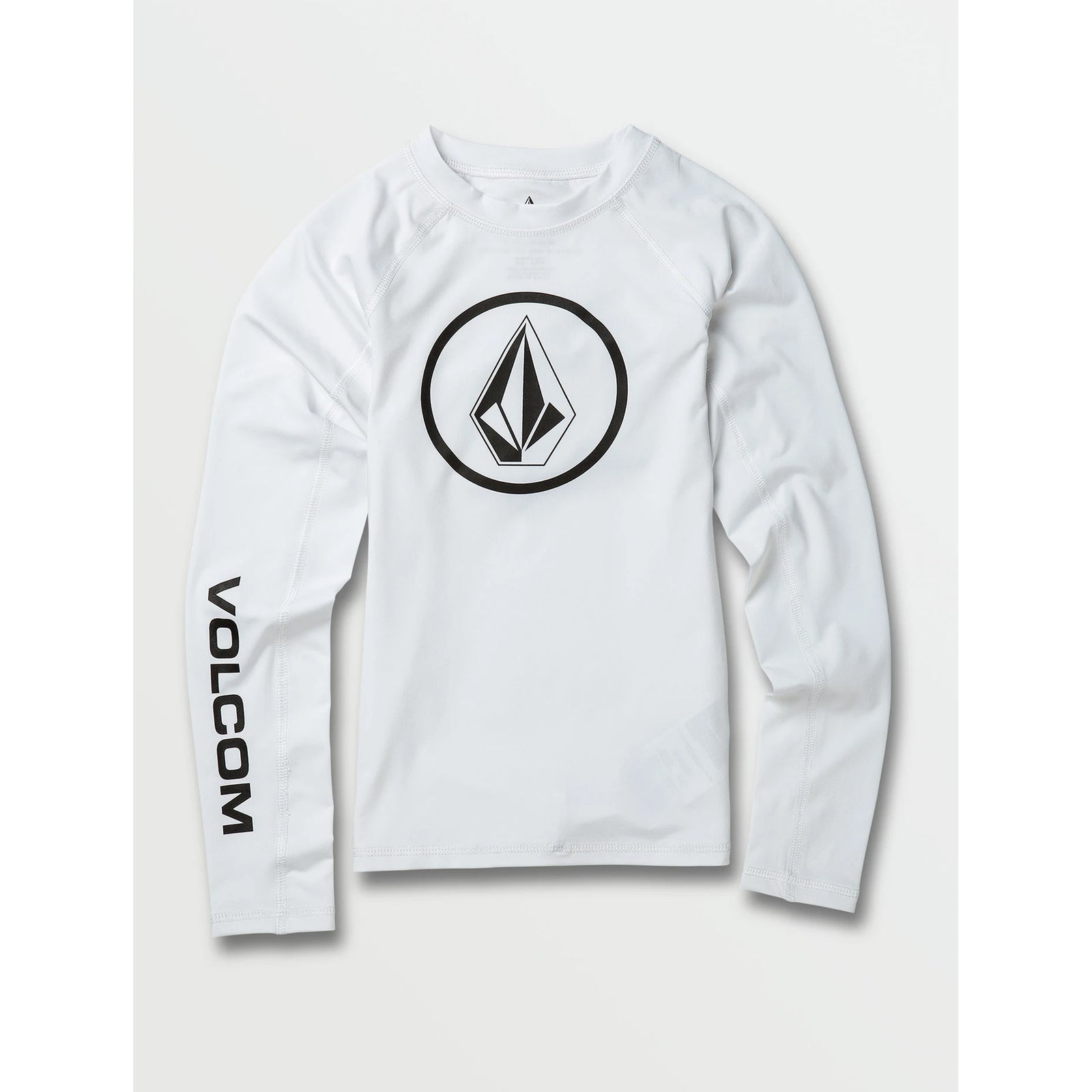 Volcom Lido Solid Youth Boy's L/S UPF 50 Rashguard