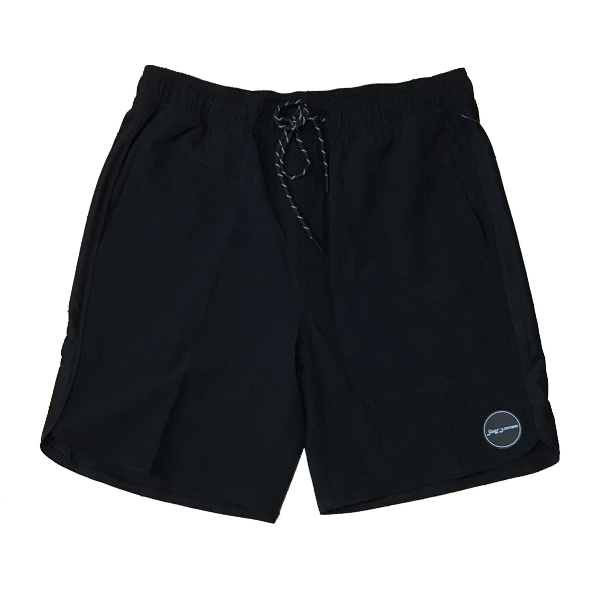 Surf Station Chongy Elastic Men's Walkshorts - Black
