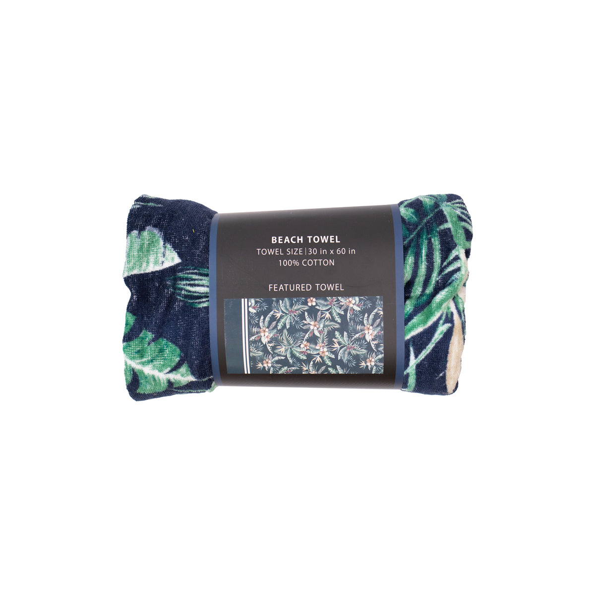Island Daze Marsh Towel - Navy