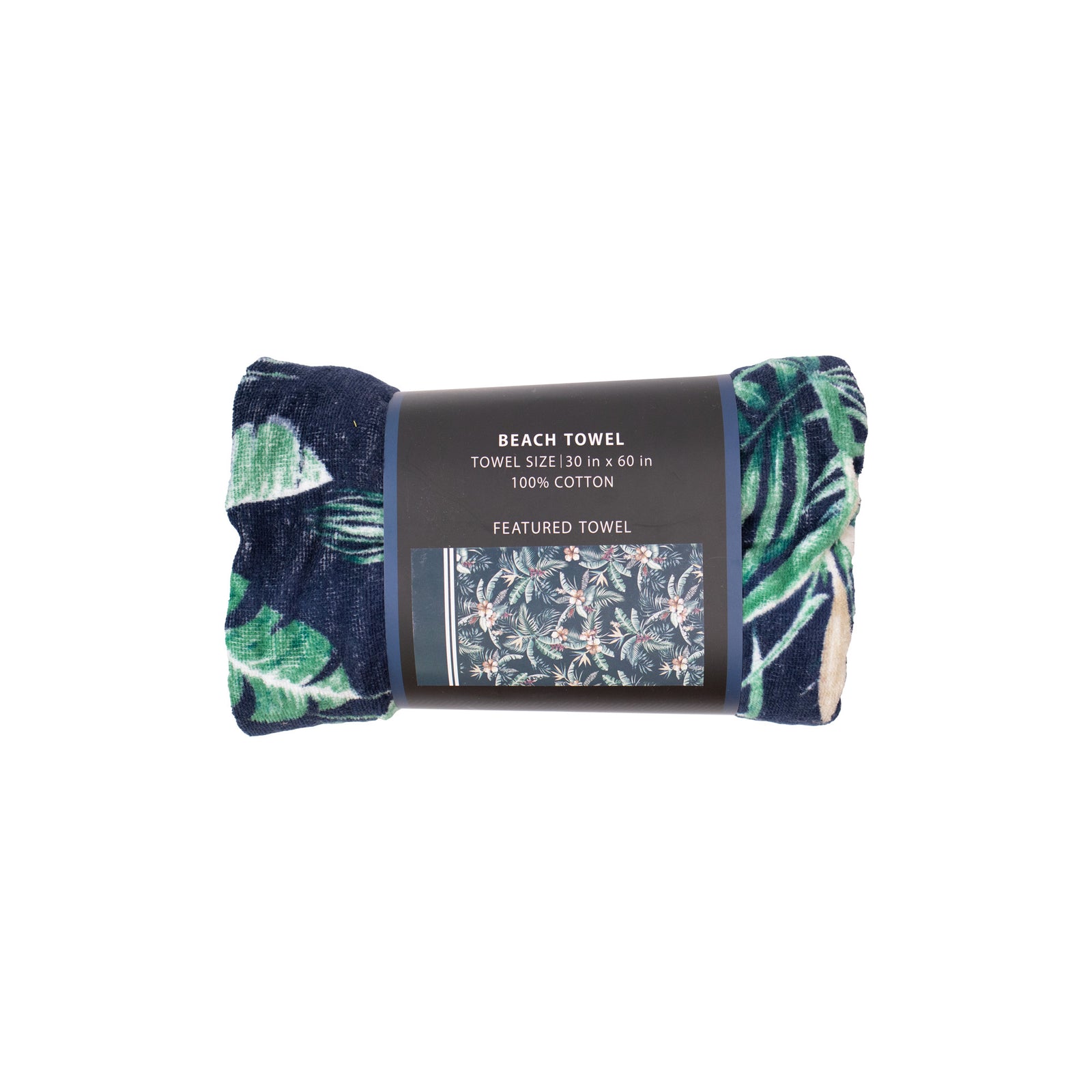 Island Daze Marsh Towel - Navy