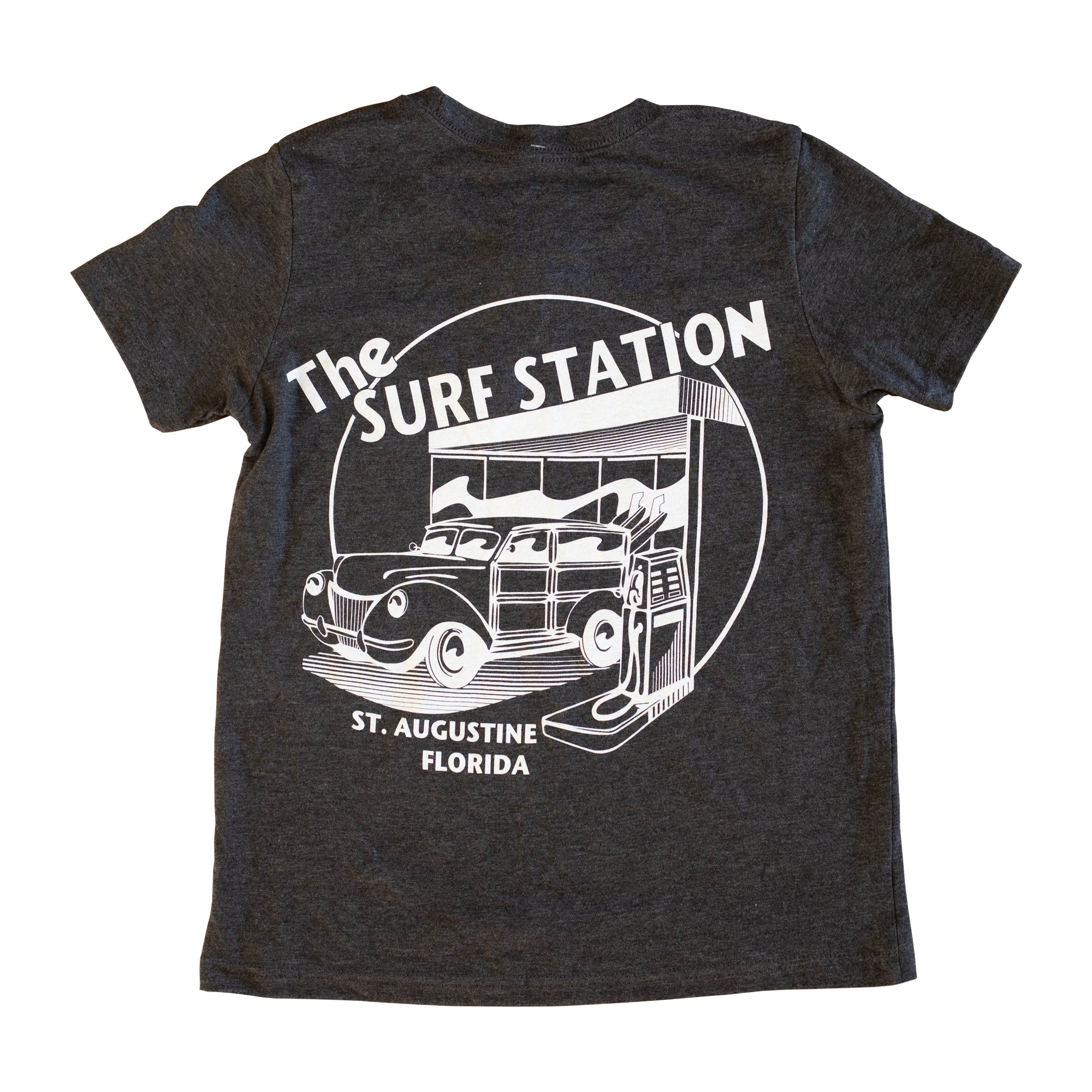 Surf Station Circle Woody Youth S/S T-Shirt