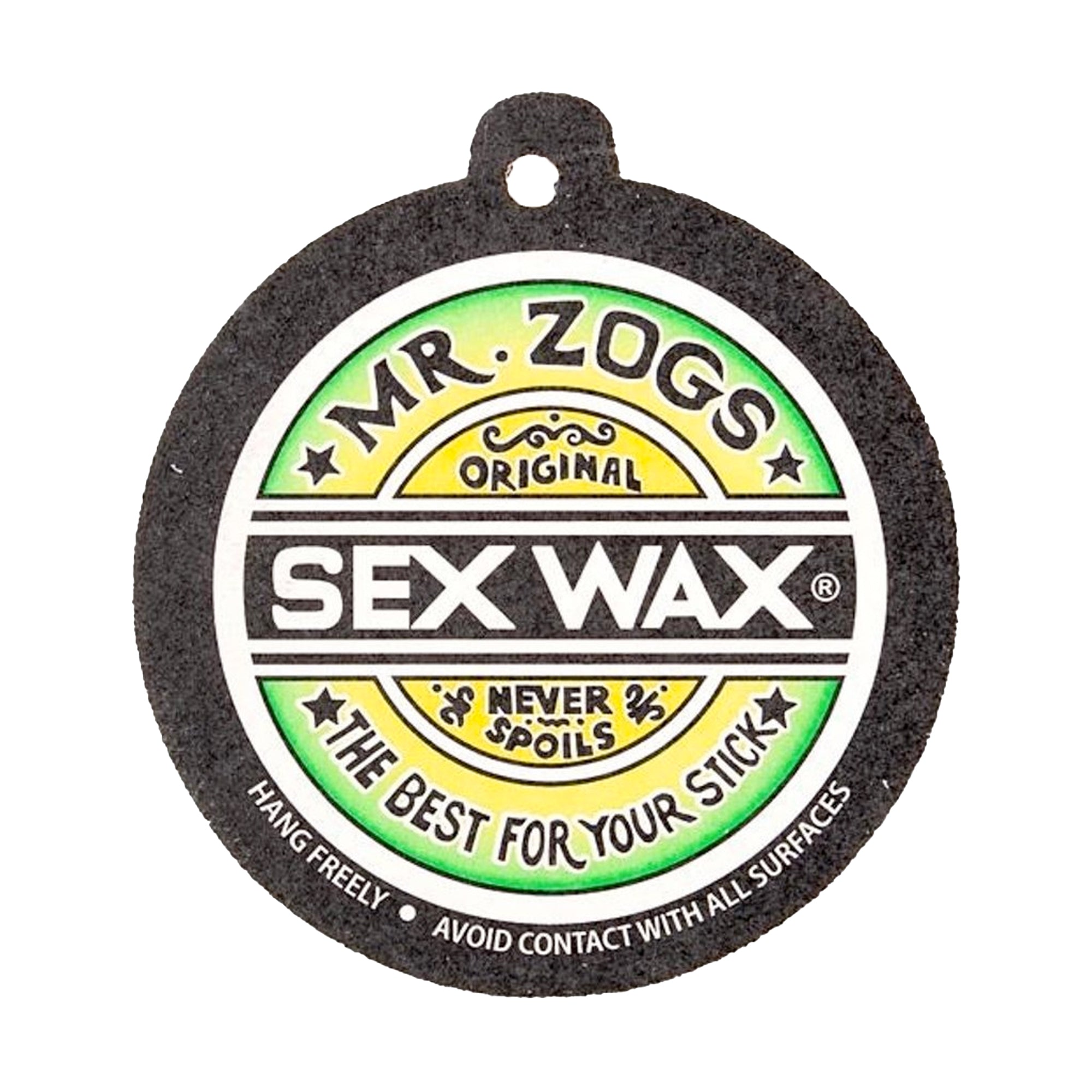 X-LARGE MR. ZOGS SEX WAX AIR FRESHENER - 5.5