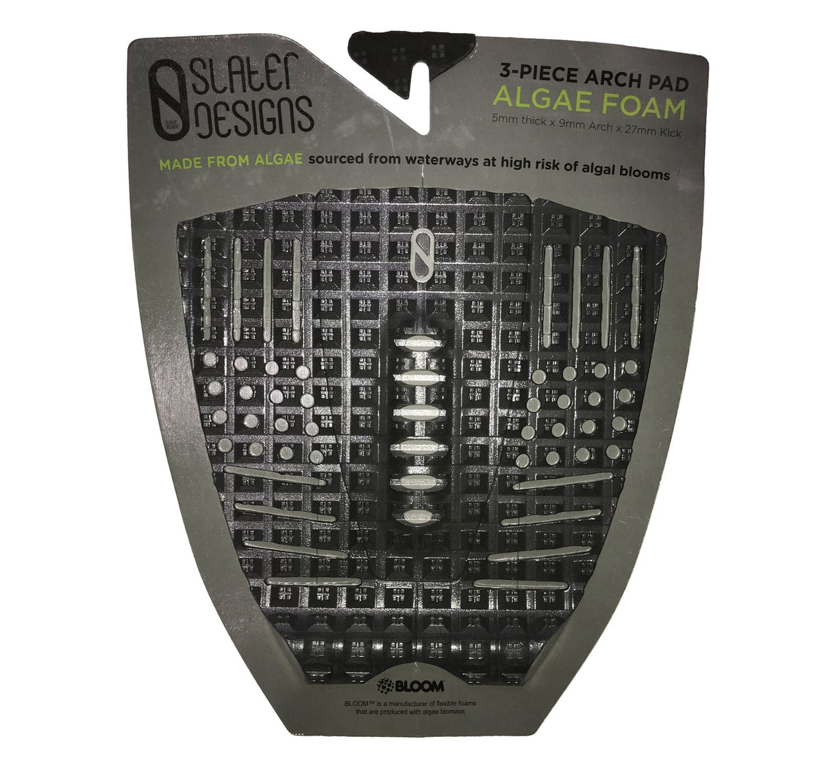 Firewire Slater Designs 3-Piece Arch Traction Pad - Black