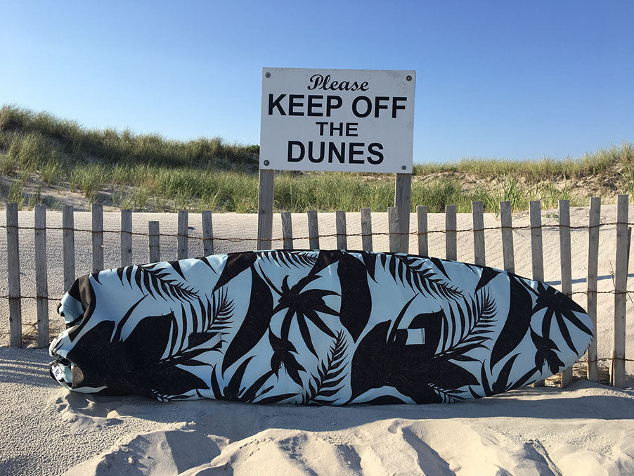 OddRock Fish Small (5'7-5'11) Surfboard Bag - Dark Flower